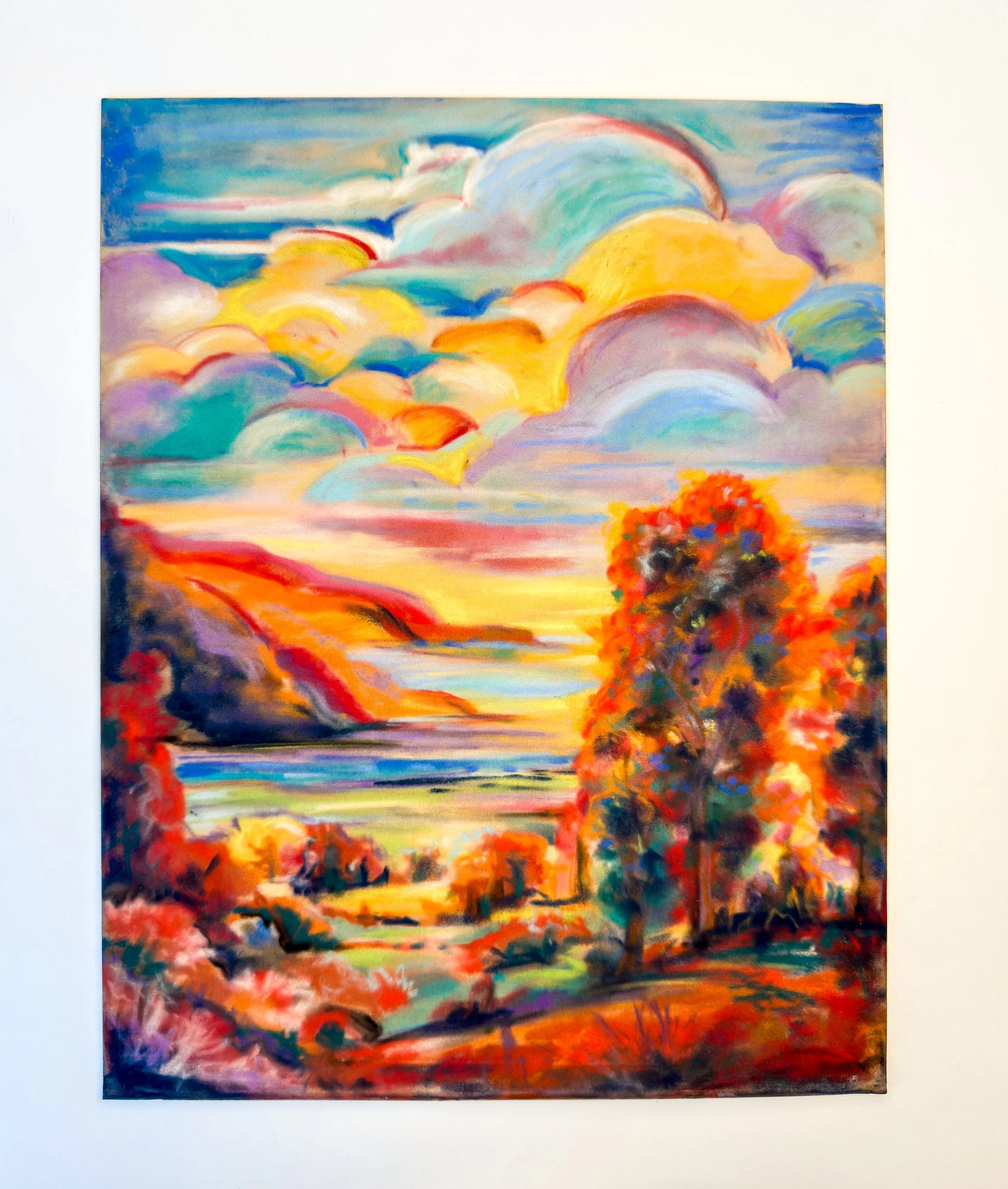 New Dawn, 2021
signed & dated on verso
soft pastel on board
14 x 11 inches
35.6 x 27.9 cm

Inquire