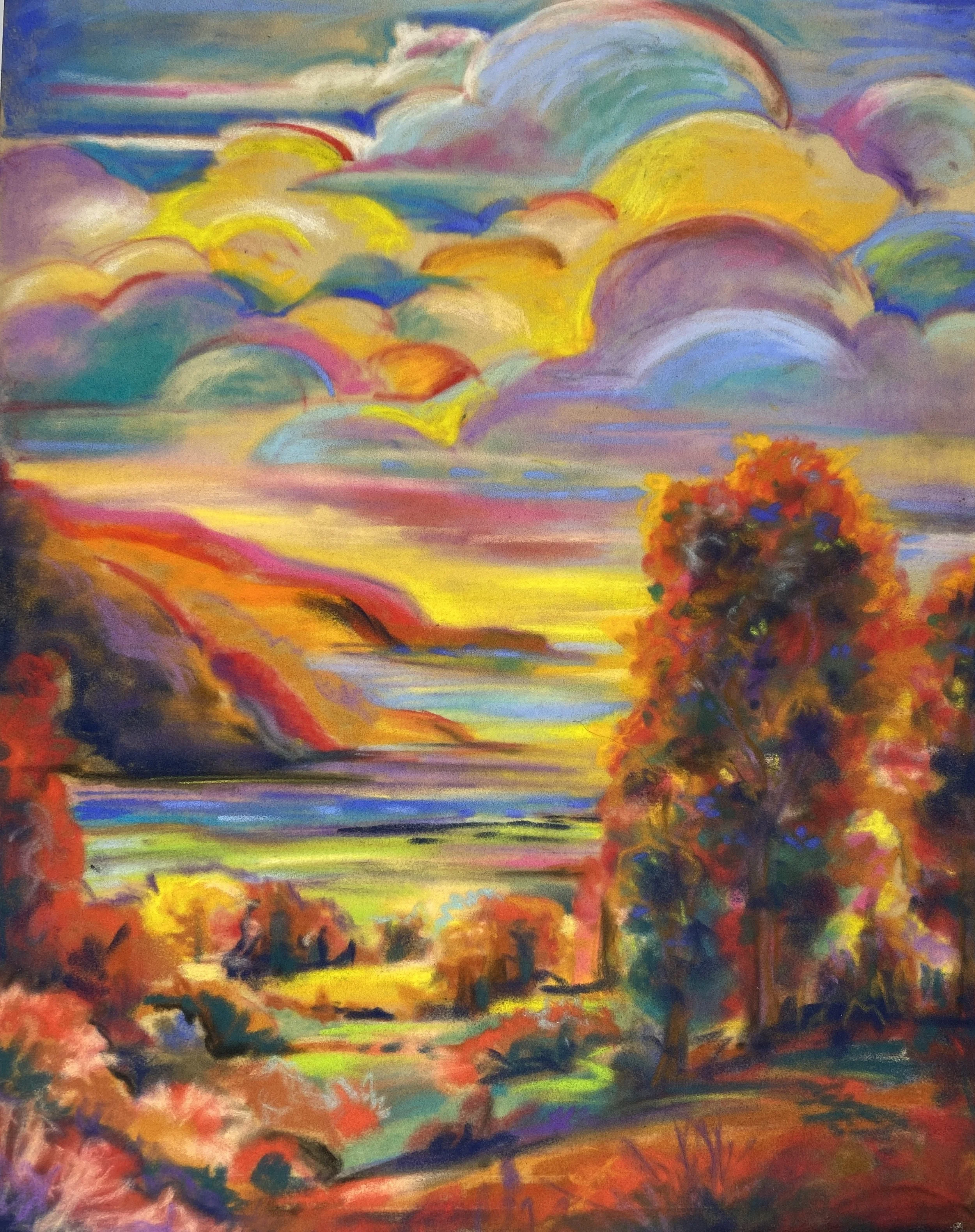 Arching Sky
Soft Pastel on Paper
Size: 12.5" x 16"

Inquire