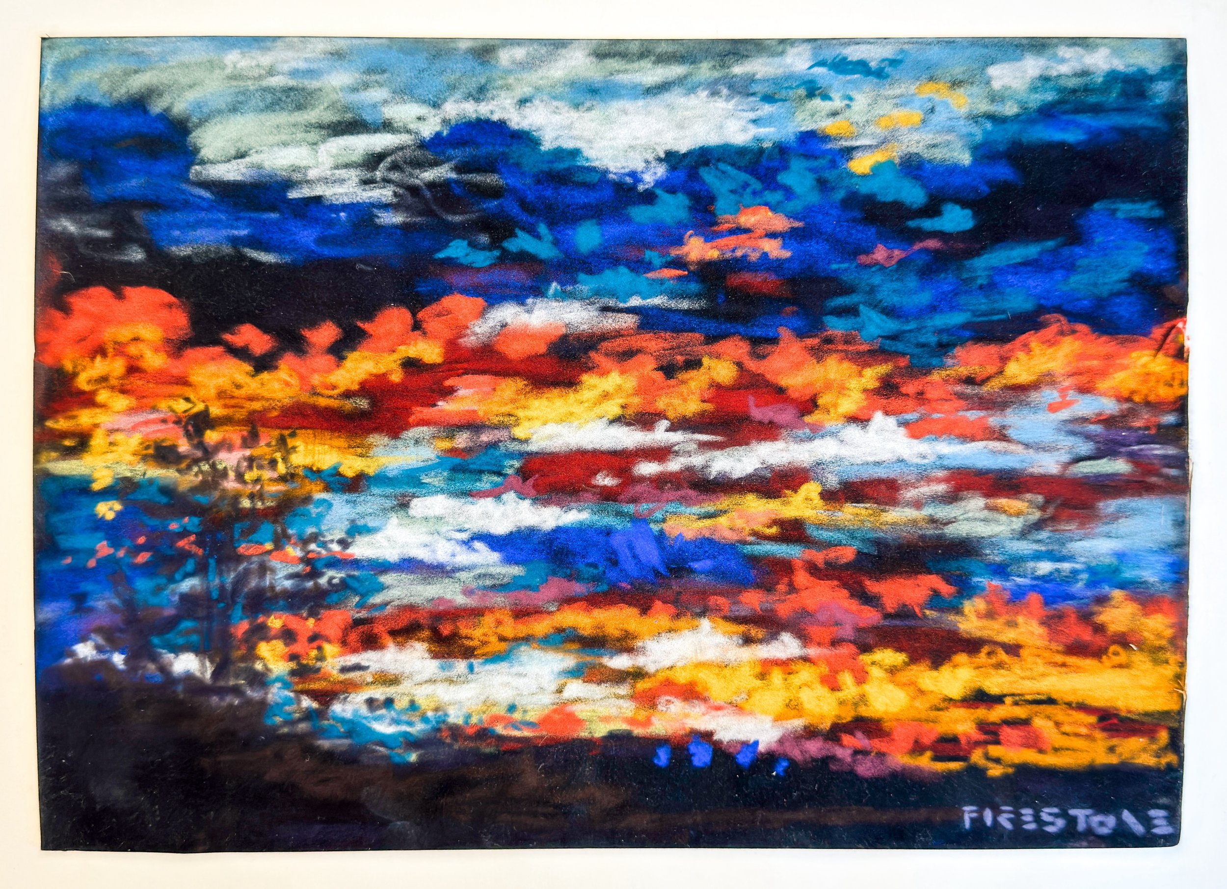 Why I Wake, 2020
signed lower right on face; signed & dated on verso
soft pastel on archival board
12 1/2 x 9 1/2 inches
32 x 24 cm

Inquire