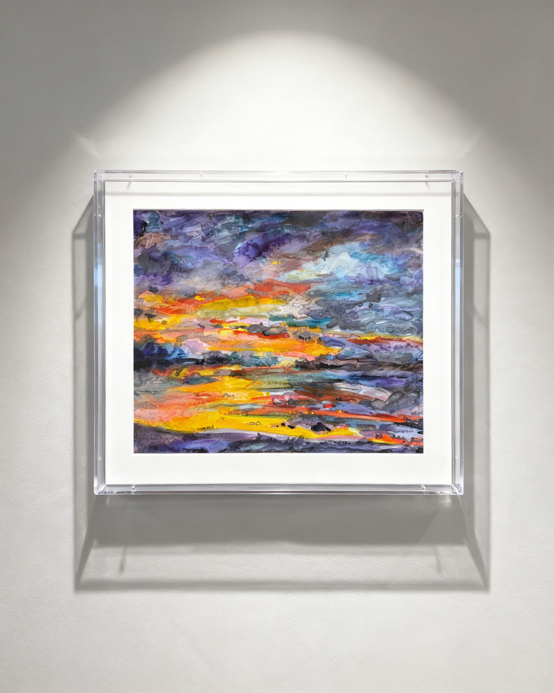 Devotion in a Burning Sky, 2026
signed lower left / titled, signed & dated verso
watercolor on paper
9 1/2 x 12 inches
24 x 30.5 cm

Inquire