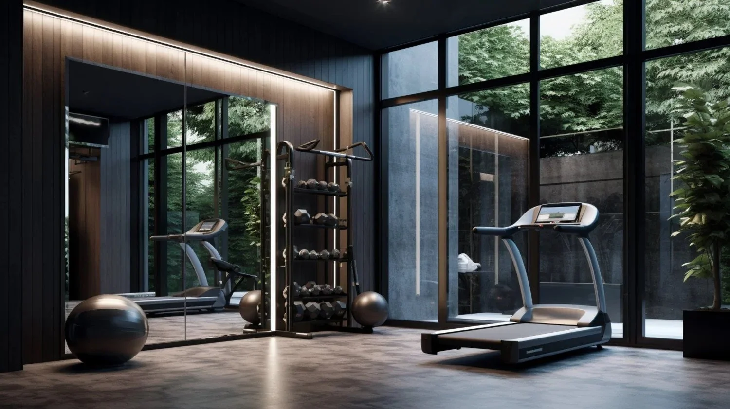 Hotel and apartment gyms that residents actually use