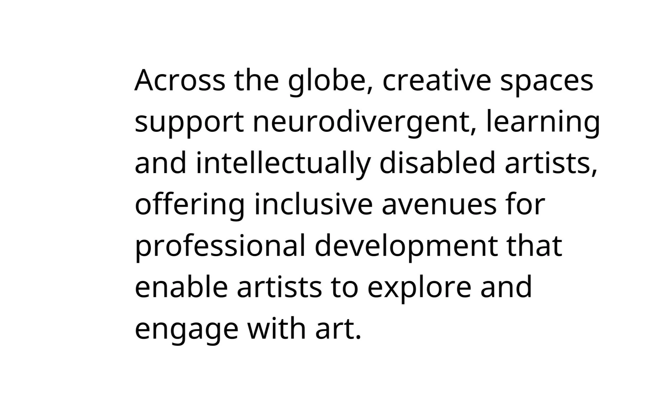 Diverse Art Ecology