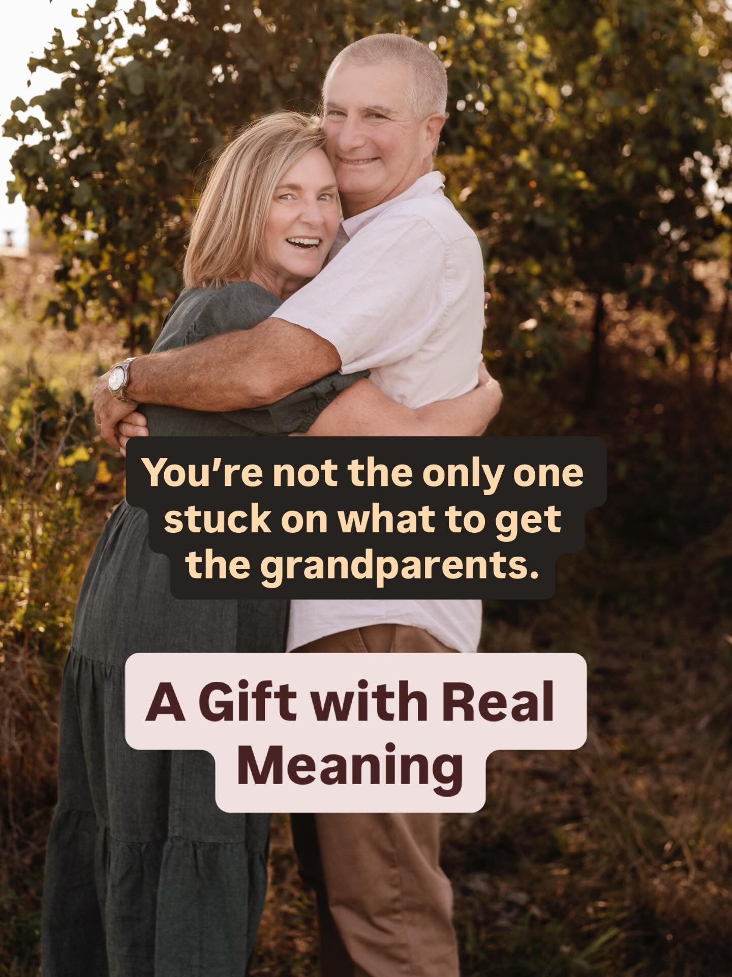 You want to give them something meaningful&hellip;
But every year it feels harder to find the right gift.

They don&rsquo;t want more things.
They say they have everything they need.
But the one thing they never get tired of?
Time with the grandkids&