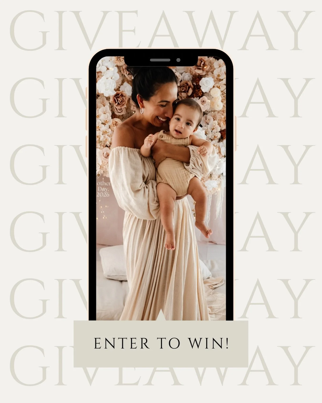 WIN a Motherhood Experience session 

To Enter 

1-like this post 
2- Tag as many friends as you can! 
3- Like my page 

entries close 8pm 23/3

Good Luck 

#motherhoodthroughinstagram #mothersday #sydneylocal #sydneyphotographer