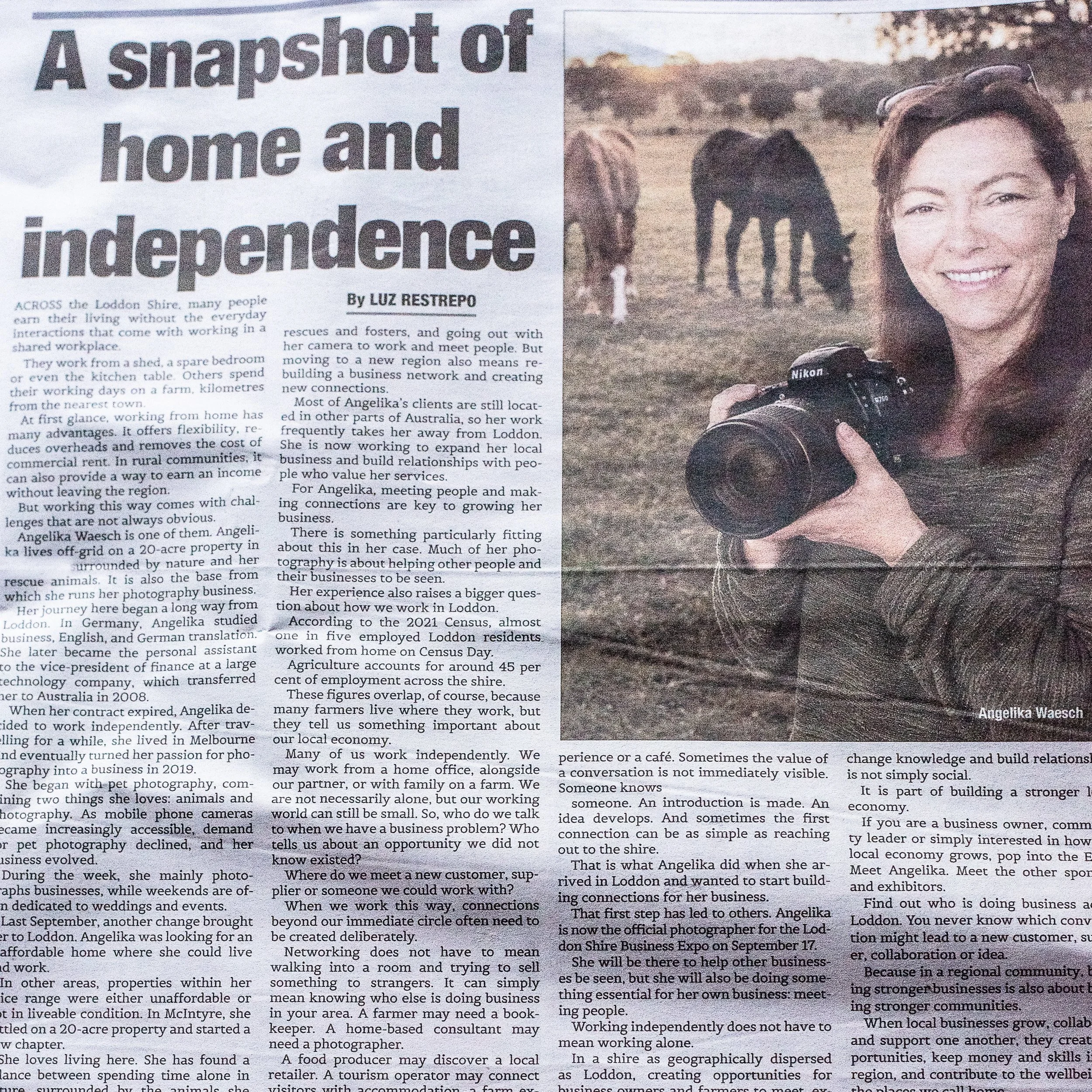 A Snapshot of Home, Independence and Building a Photography Business in Loddon