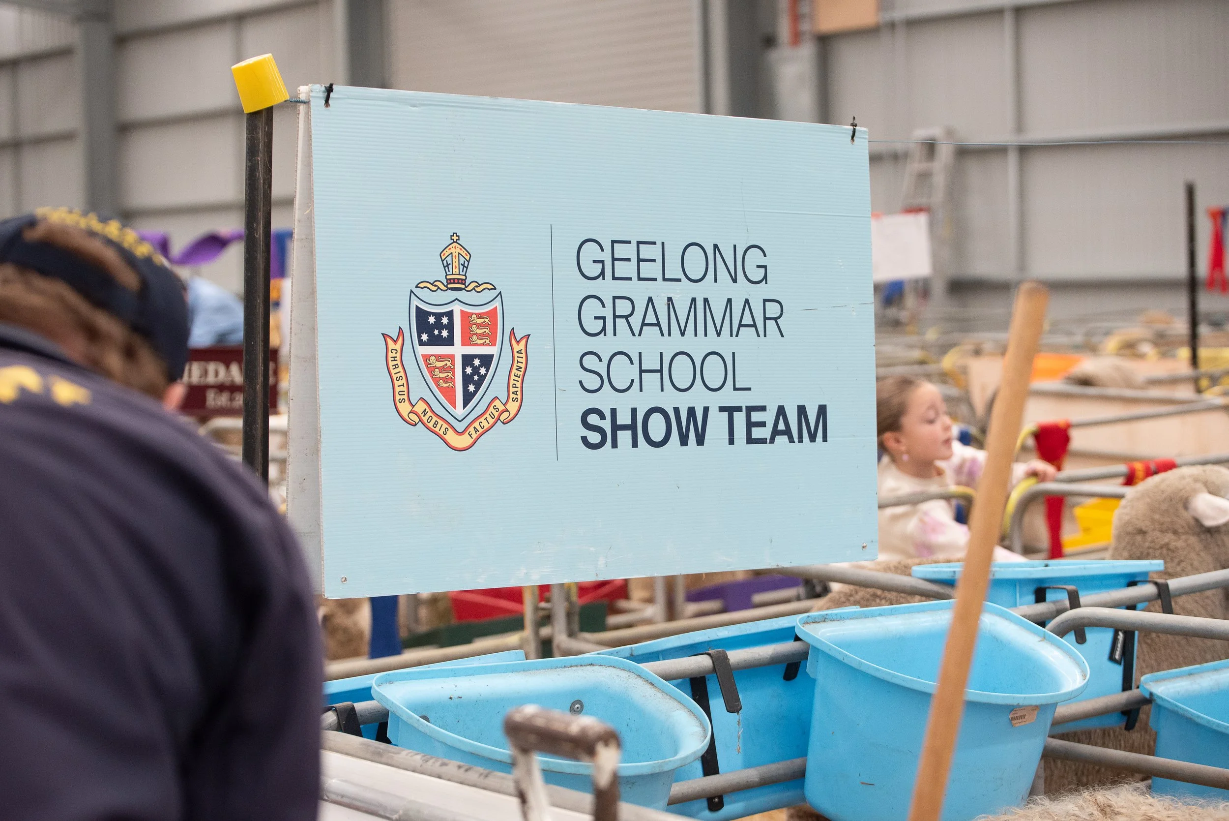Participants sign at the 2026 Victorian Sheep Show in Ballarat