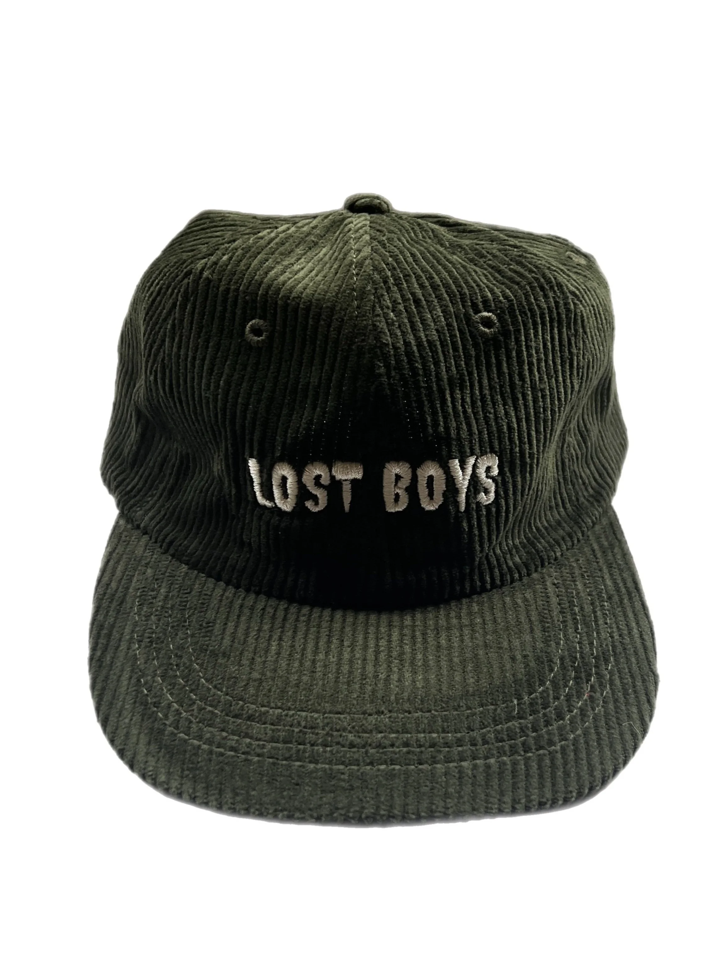 Lost Boys Logo 6-Panel Corduroy Hat - Green