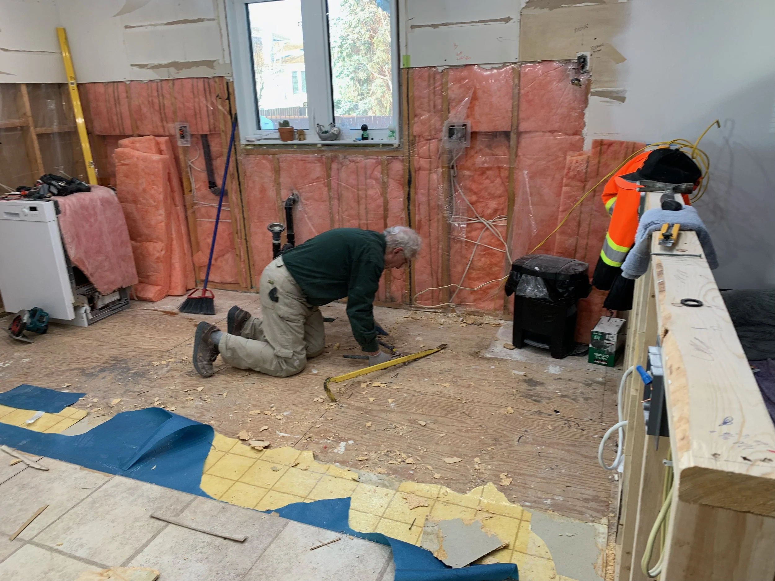 Kitchen Project 2 During Demo