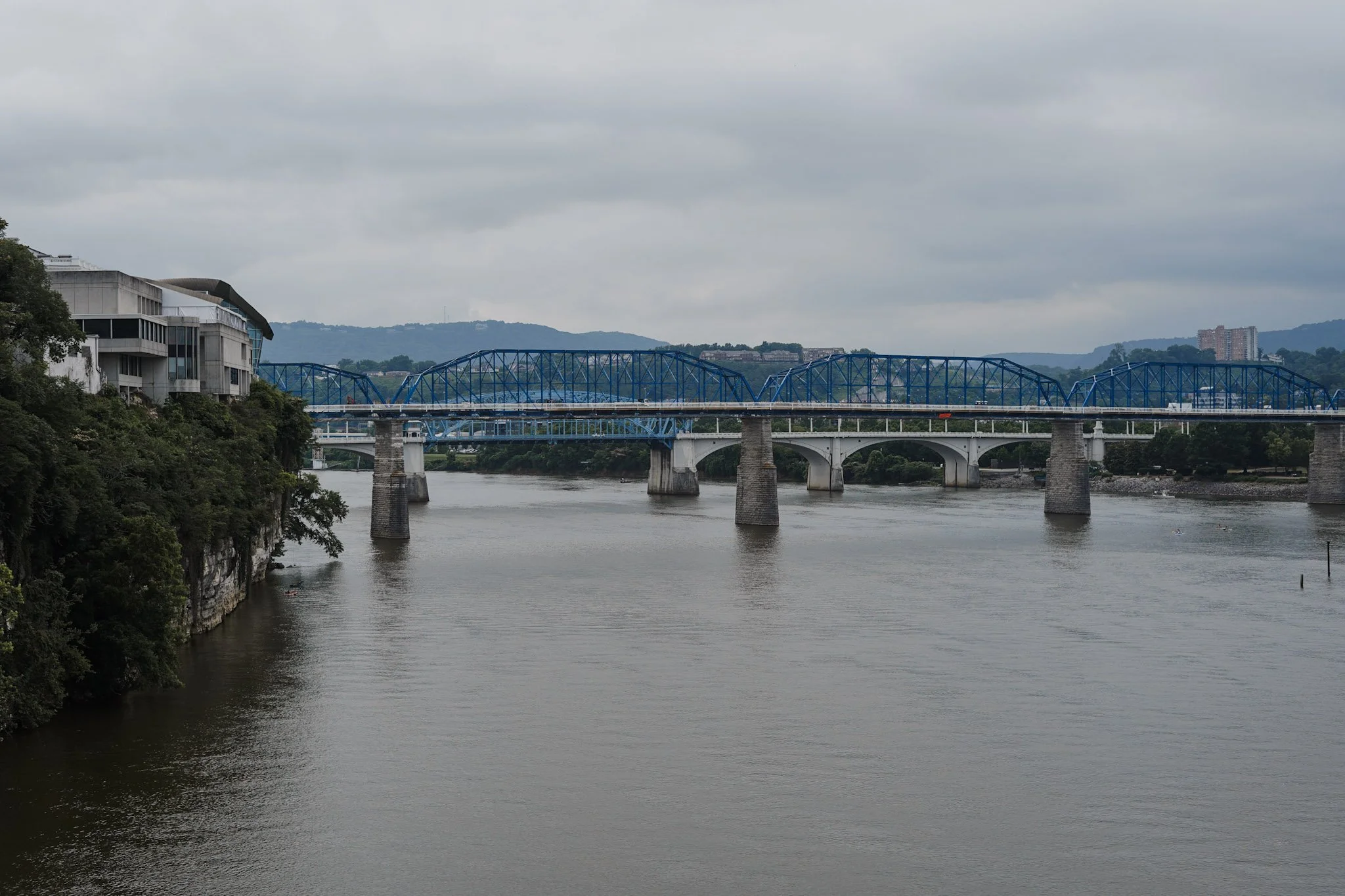 Chattanooga Tennessee's Walnut Street Pedestrian Bridge