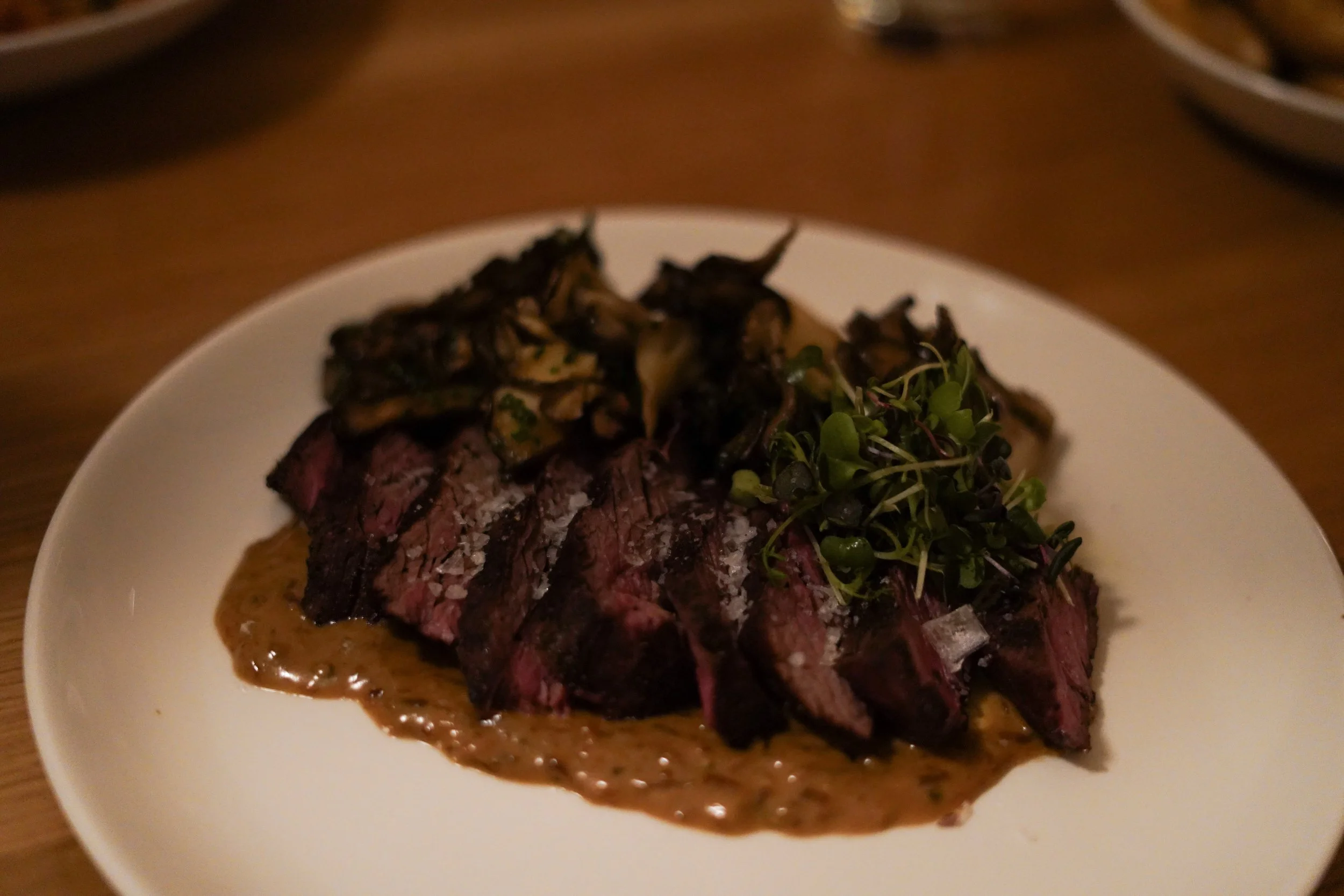 Wagyu Bavette at Cortina in Seattle