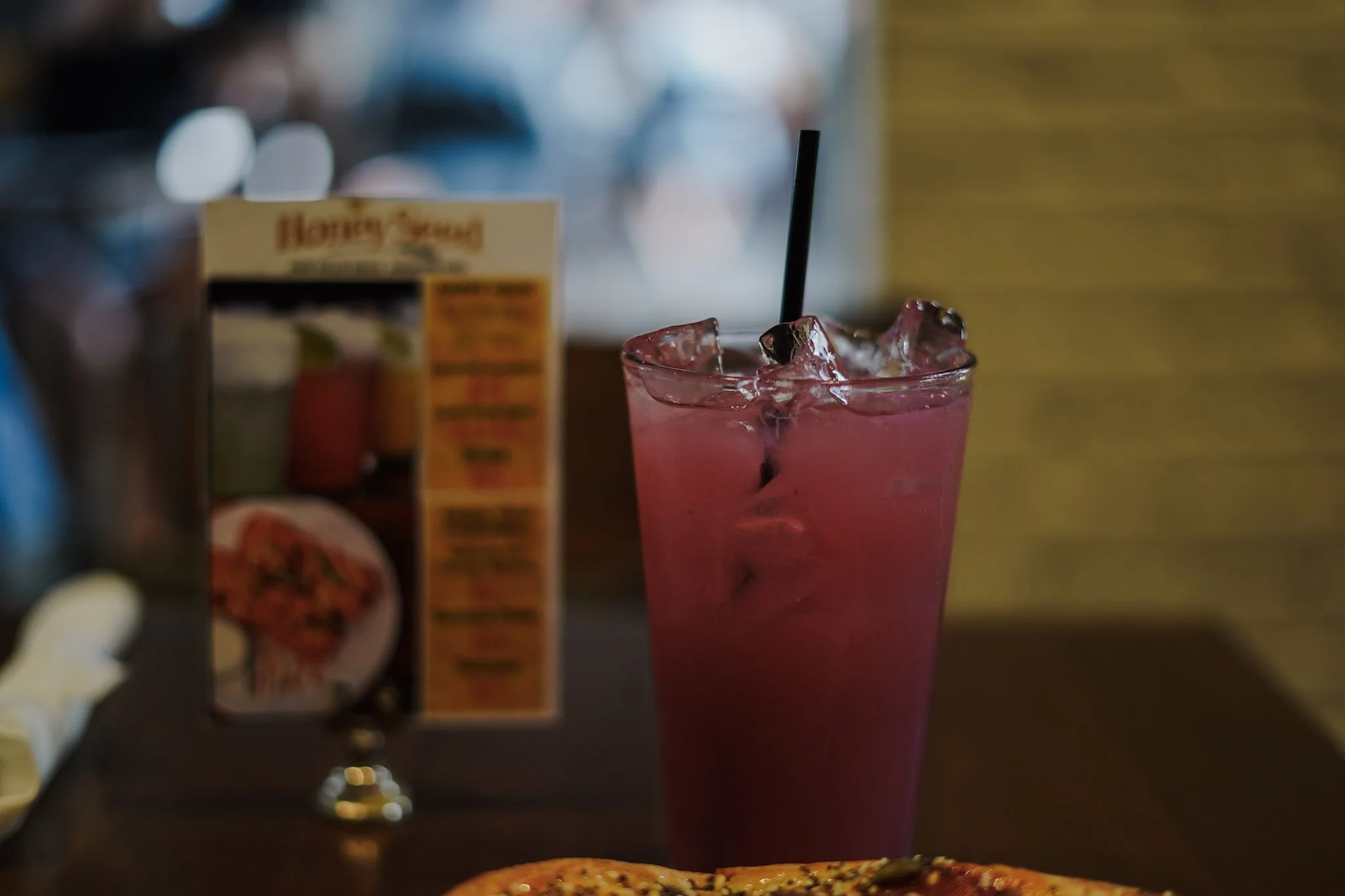 Lavender Blueberry Lemonade at Honey Seed in Chattanooga, Tennessee