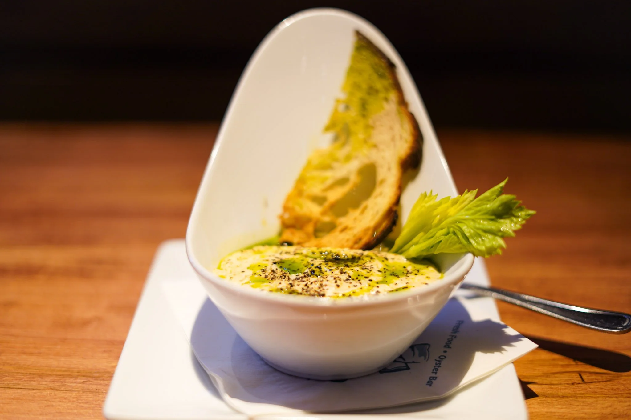 Crab Bisque Appetizer at STIR in Chattanooga, Tennessee