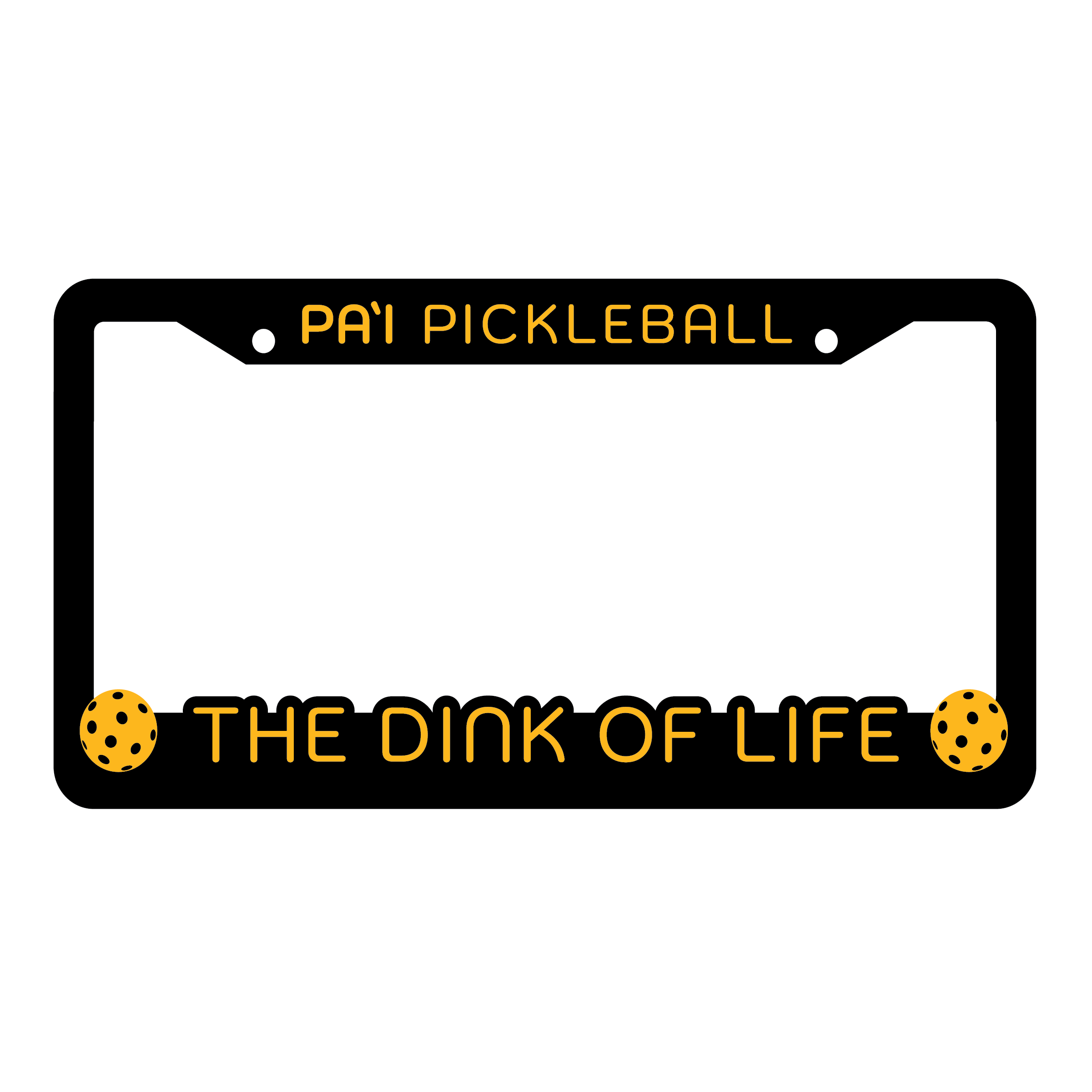 Dink of Life License Plate Frame