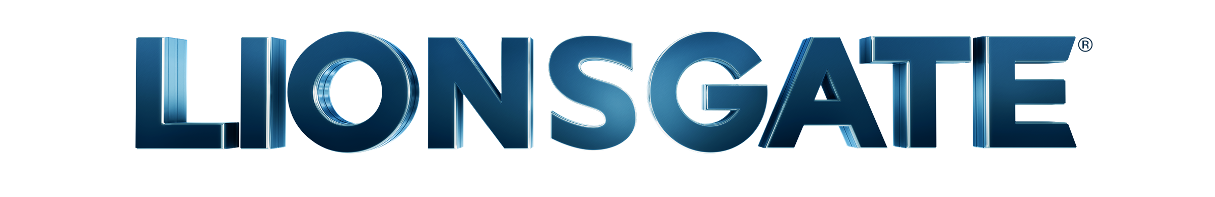 Lionsgate logo in blue