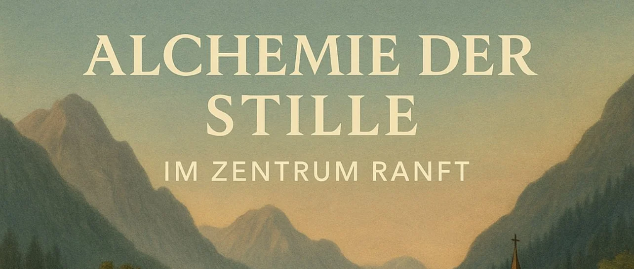 ALCHEMIE DER STILLE Ein Raum, der dich zurückholt, bevor du dich selbst verlierst