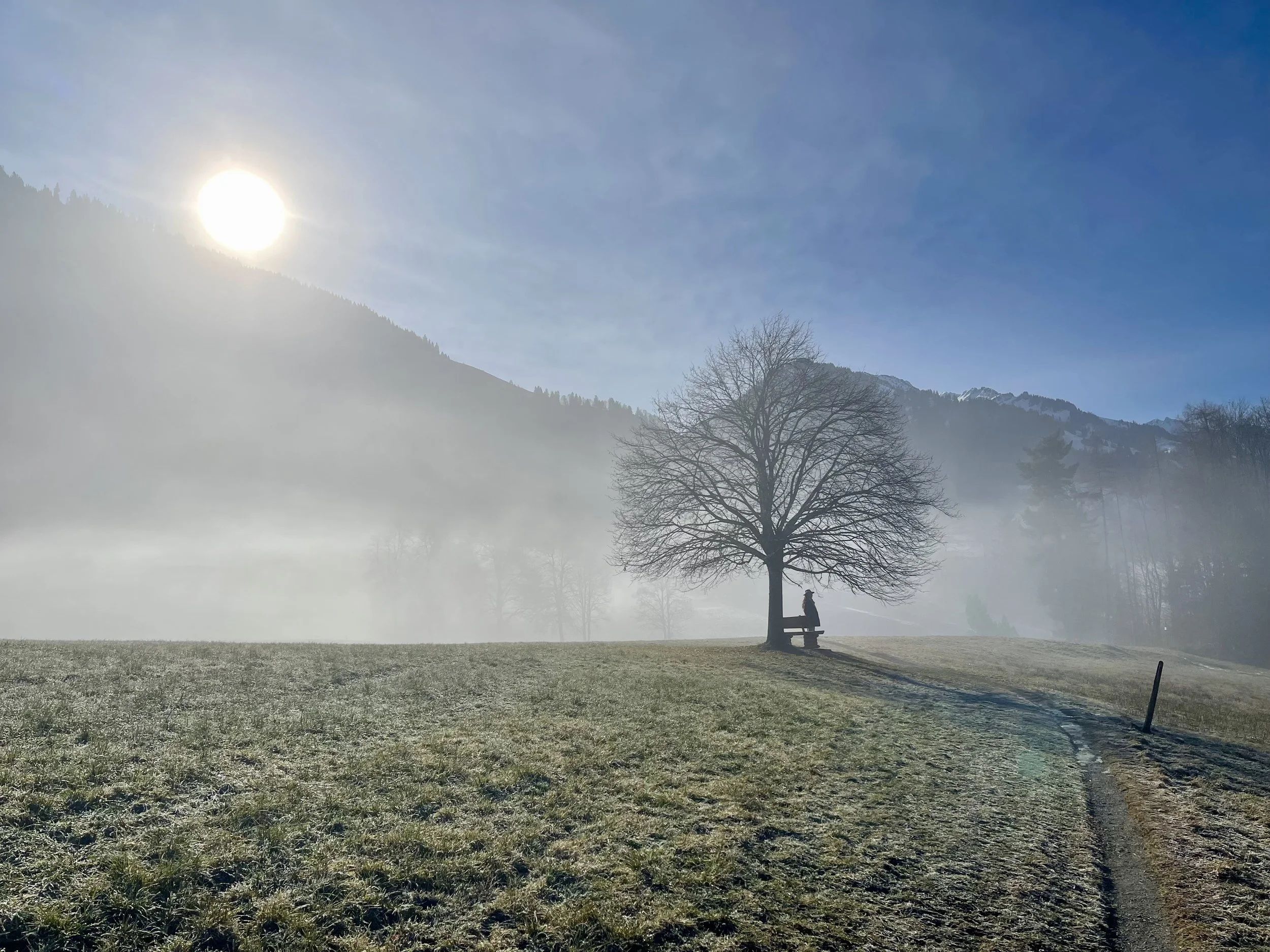 Über dem Nebel – ein Januartag im Flüeli-Ranft