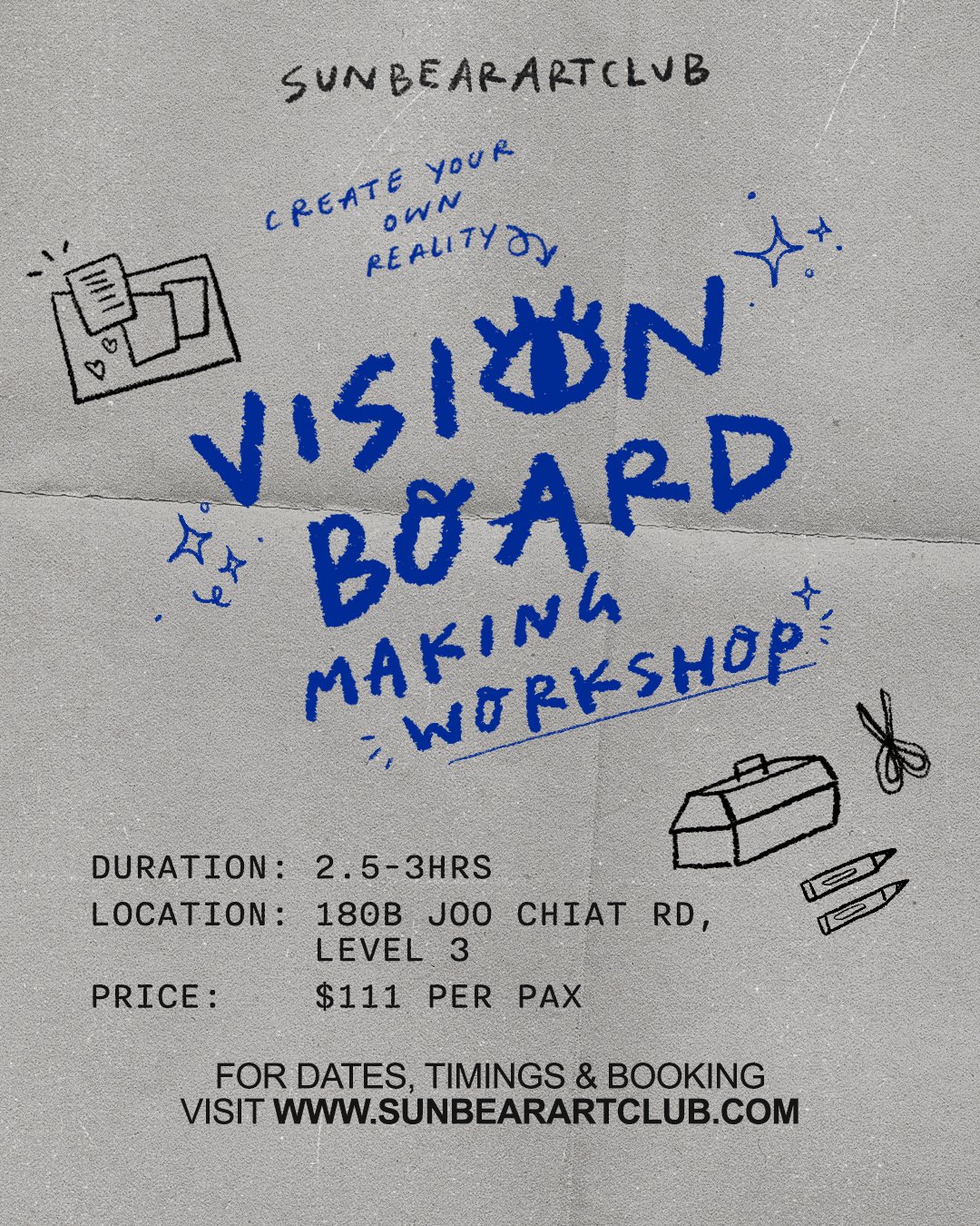 Vision Board Making Workshop 👁️👁️✨