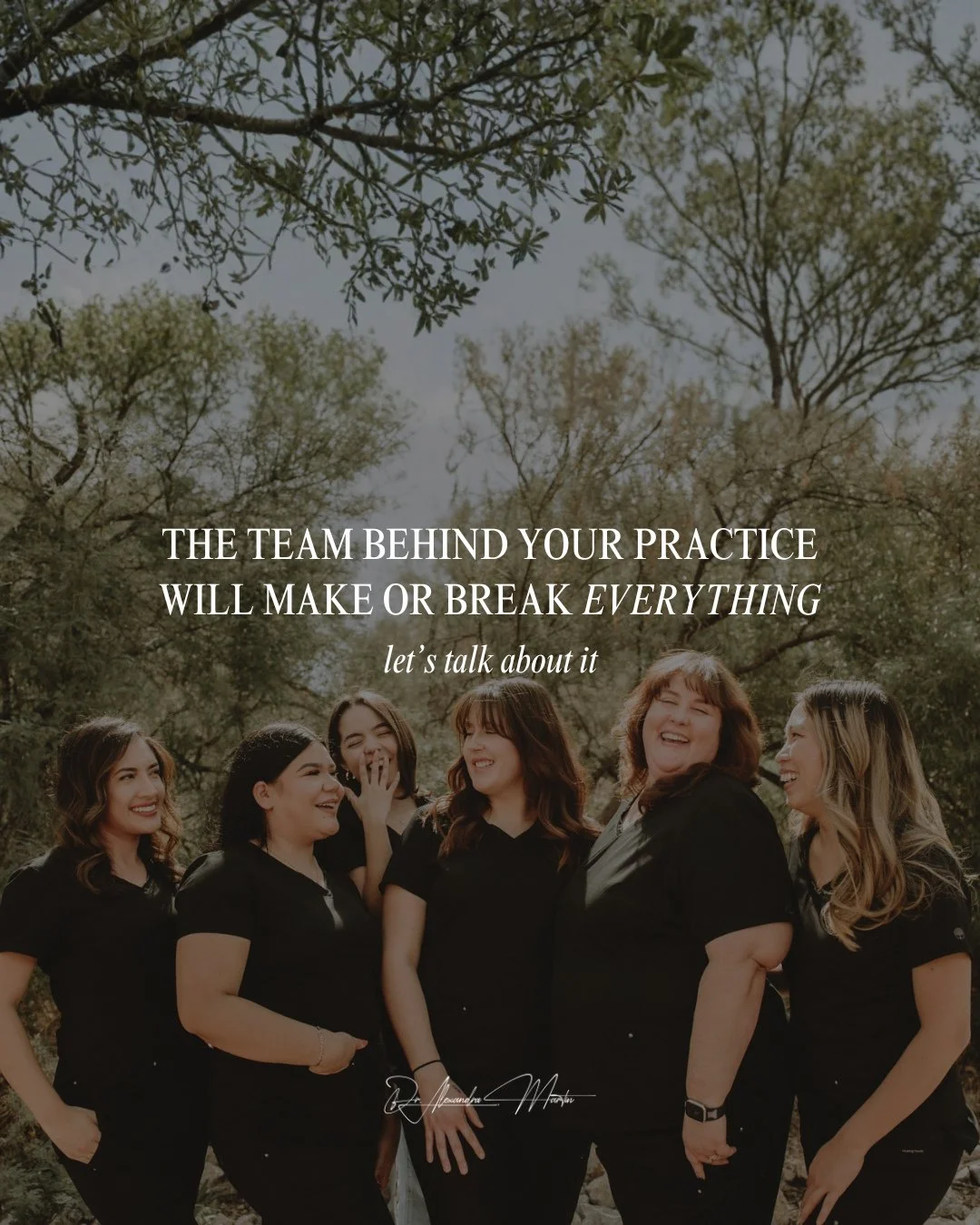 The standard of the work is never just one person.⁠
⁠
Every result reflects the people behind it. The consistency, precision, and care that go into each case depend on a team that understands the details and shows up with that same level of intention