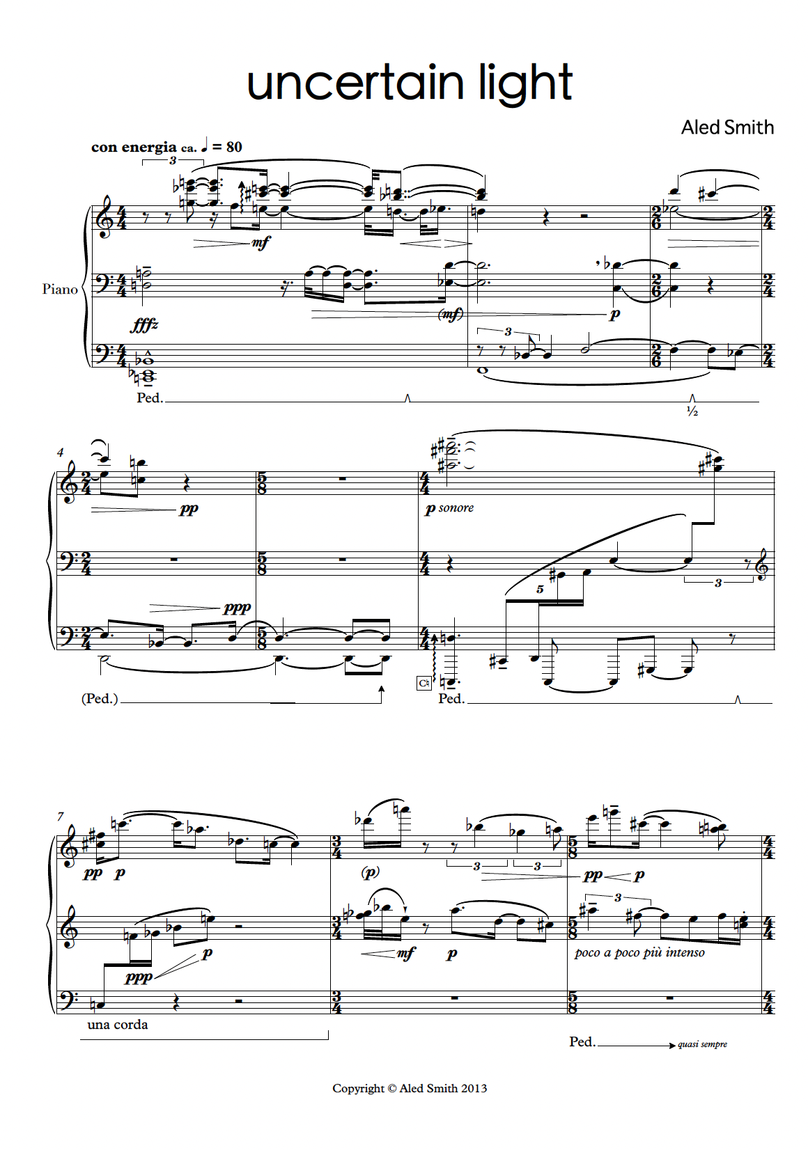 uncertain light (2013)