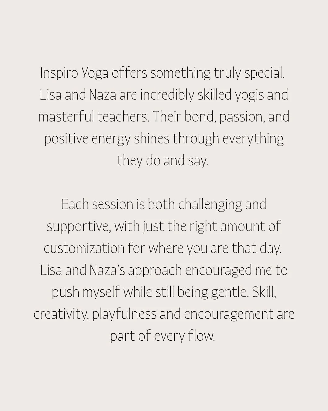 Words by @tiaferrariyoga who recently completed our 50 hour advanced teacher training in Portugal. 
Thank you Tia! All the best with your teaching journey - your students are lucky to have such a warm, funny and skilled teacher like you! Come back s