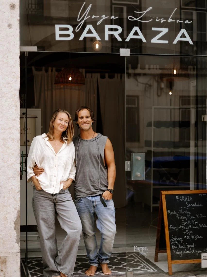 Hey Lisbon we&rsquo;re back from Bali and excited to see you this weekend teaching @barazayoga 

Saturday 28th &middot; 2&ndash;4 pm
Inversion Workshop with @nazareno.grisolia 

Sunday 29th &middot; 10:30
90 min Co-taught Vinyasa Flow by @lisaanderss