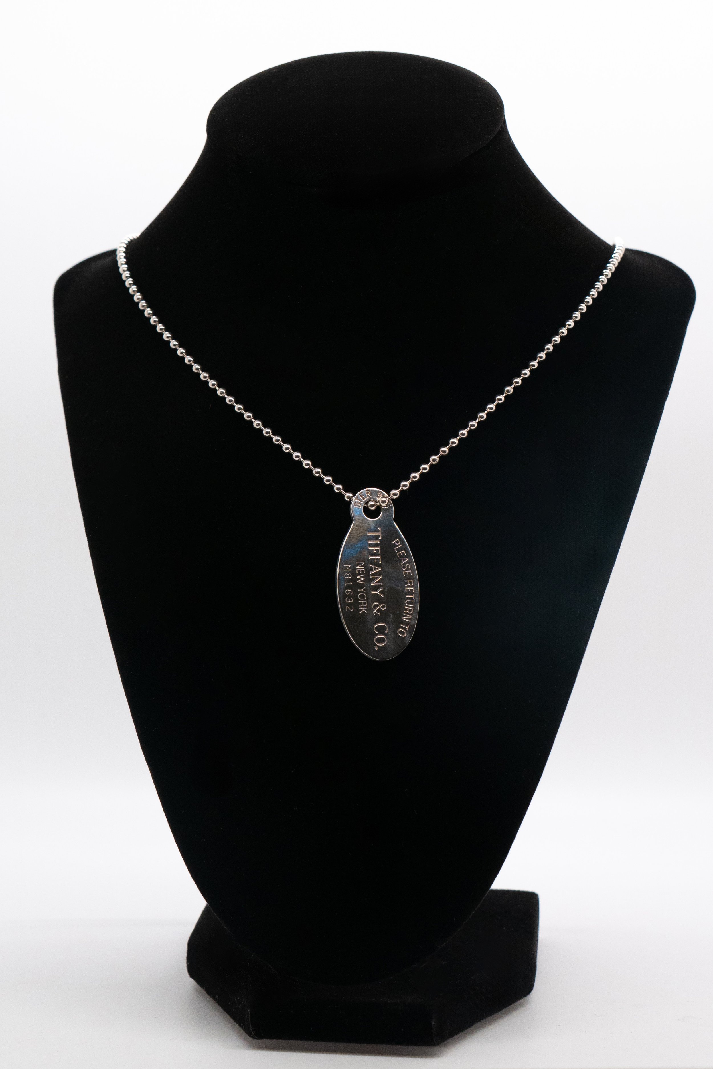 Oval Dog Tag Necklace Tiffany & Co.