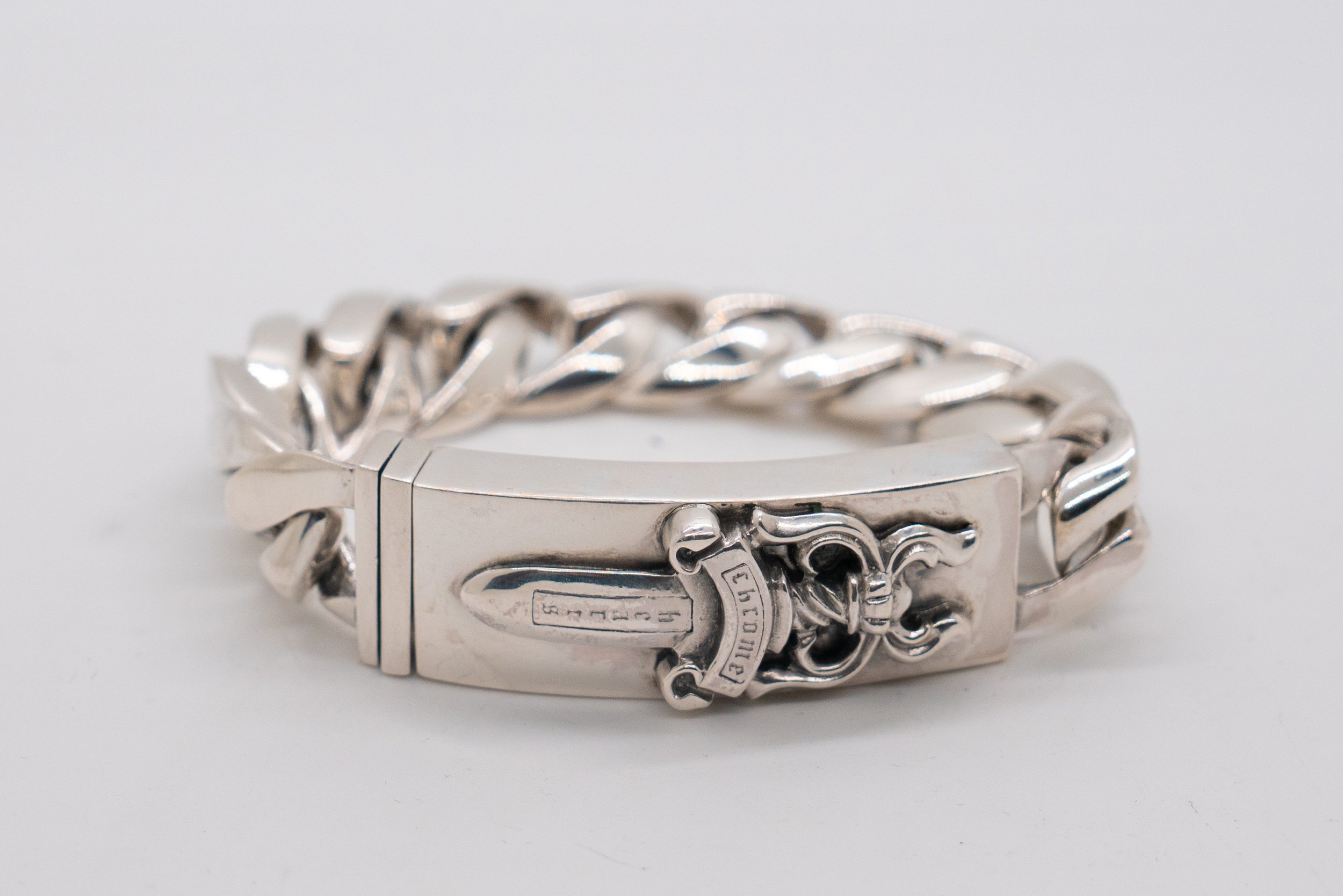 Chrome Hearts DAGGER Silver Bracelet
