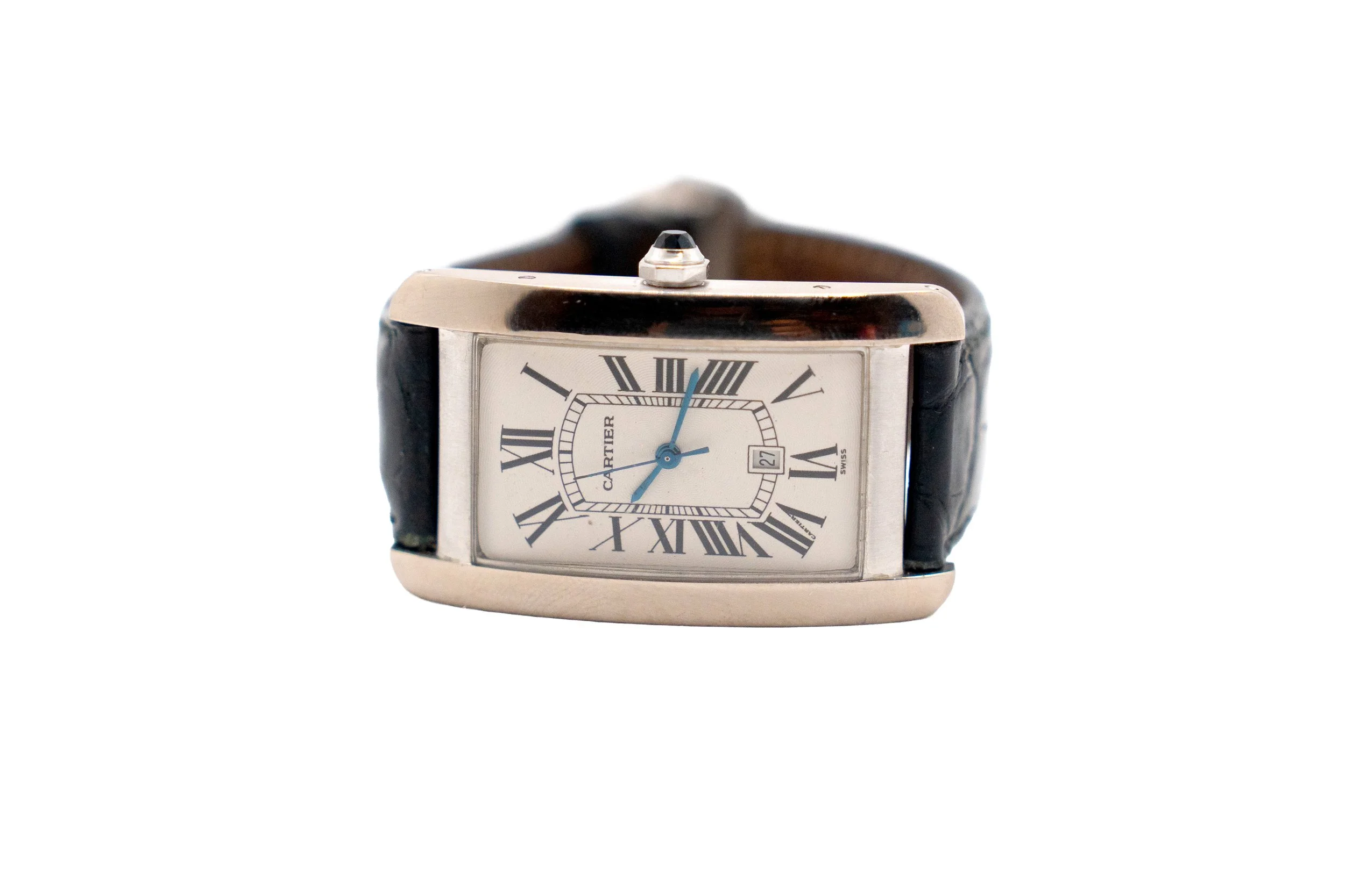 Cartier Tank Américaine Men’s Watch – 18K White Gold