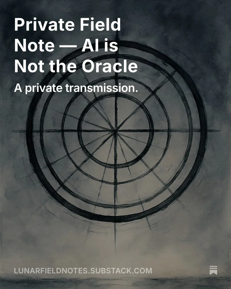 Private Field Notes