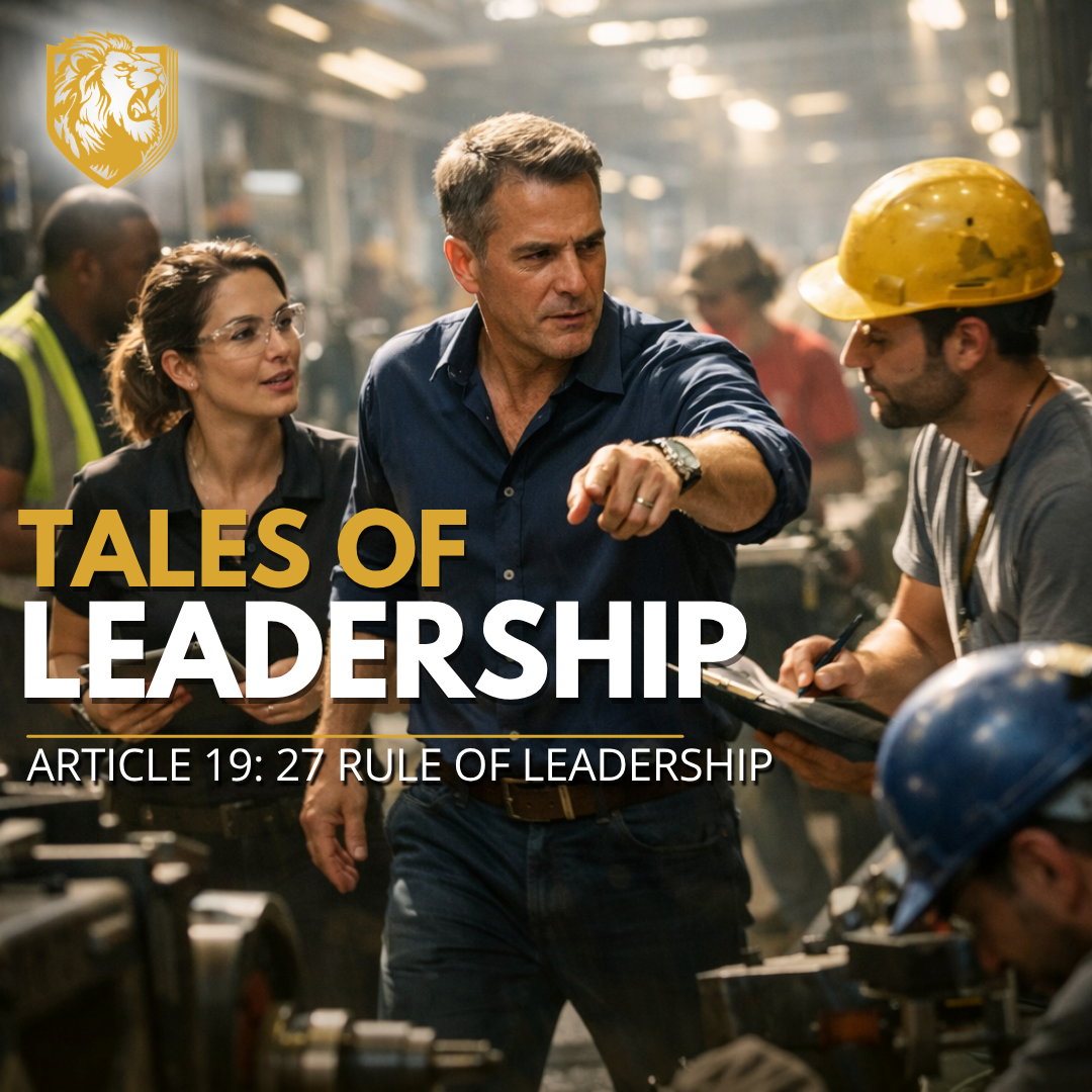 Article 19: 27 Rule of Leadership