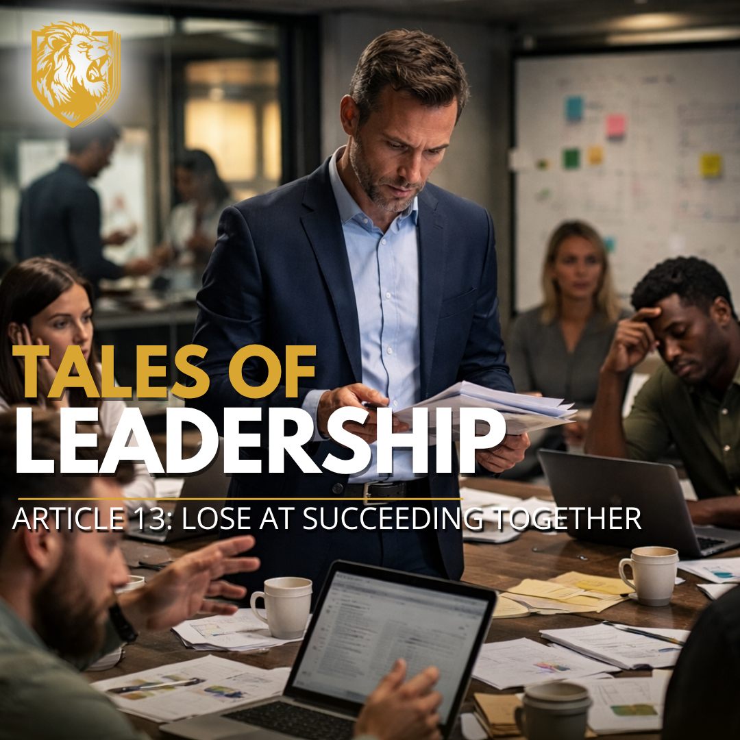 Article 13: Seven (7) Ways To Lose At Succeeding Together