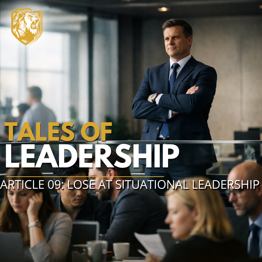 Article 09: Seven (7) Ways To Lose At Situational Leadership