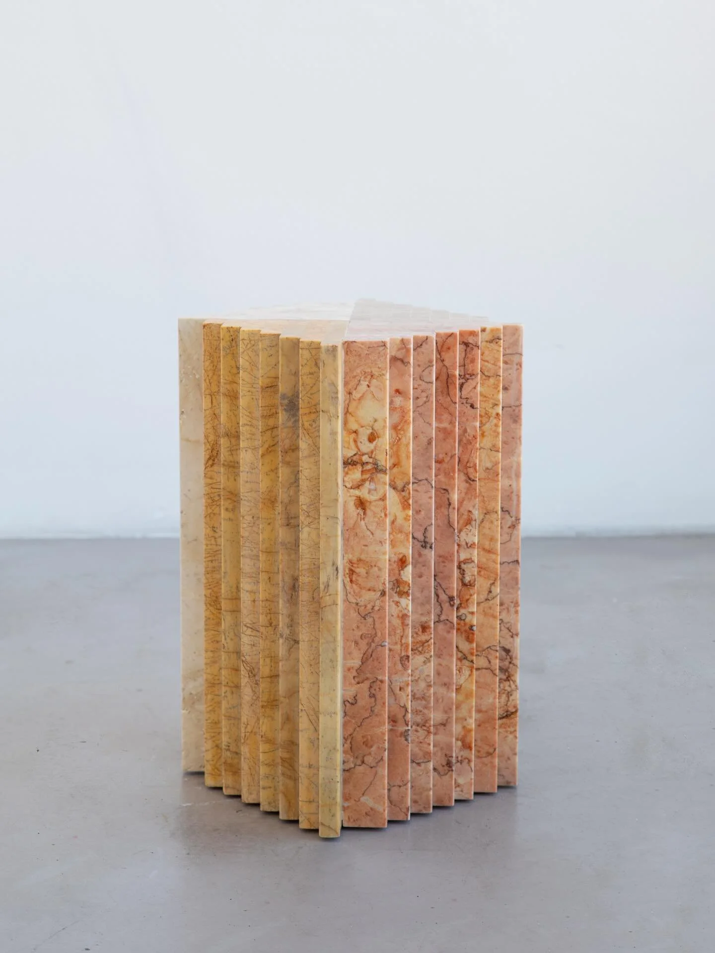 The Quattro Stagioni, part of a series of objects designed and made from leftover marble tiles&hellip;
When allocating natural stone for flooring or paneling in a construction project, a wastage of up to 20% will often remain unused and forgotten.
Tr