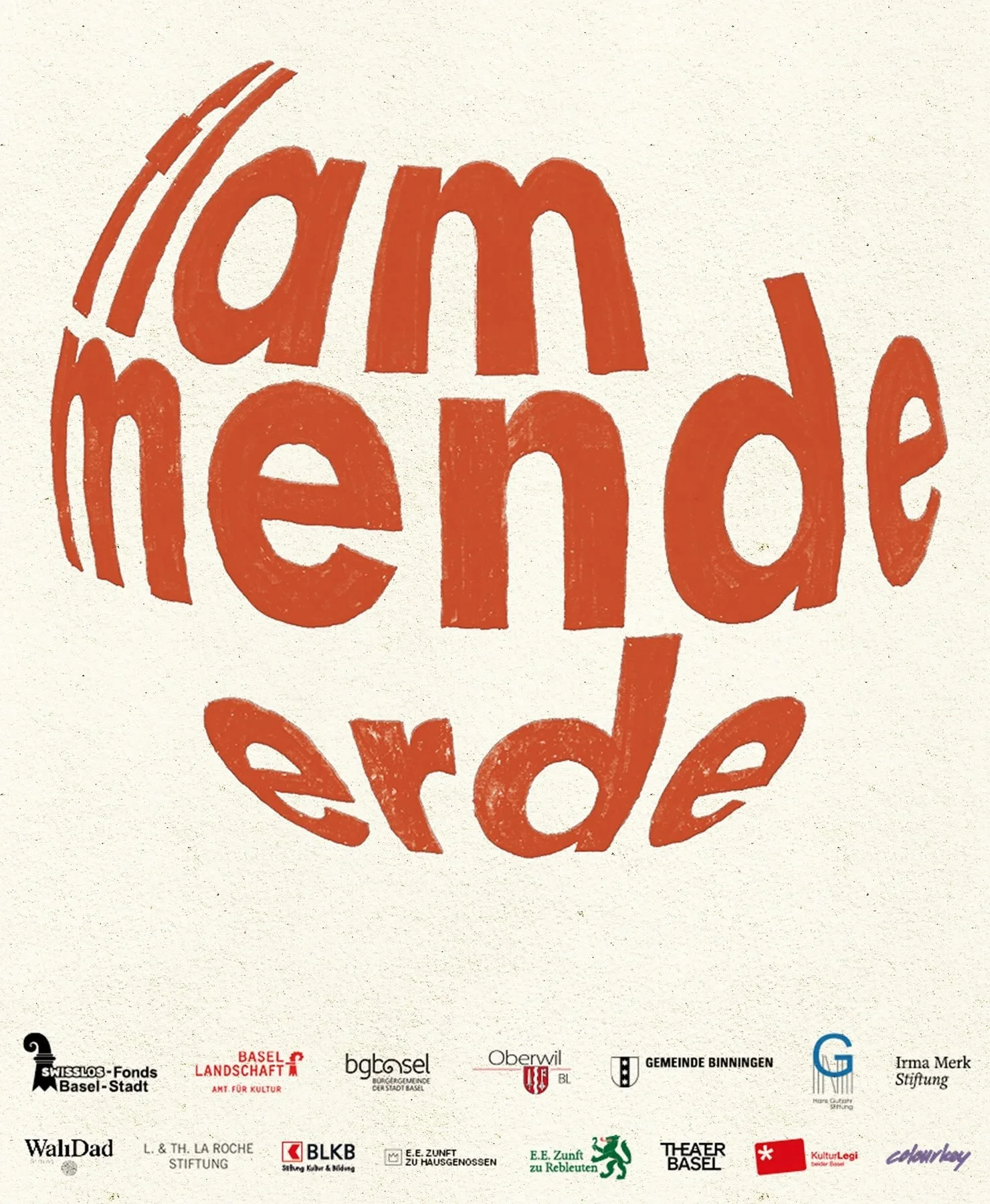 Flammende Erde Web-Visual