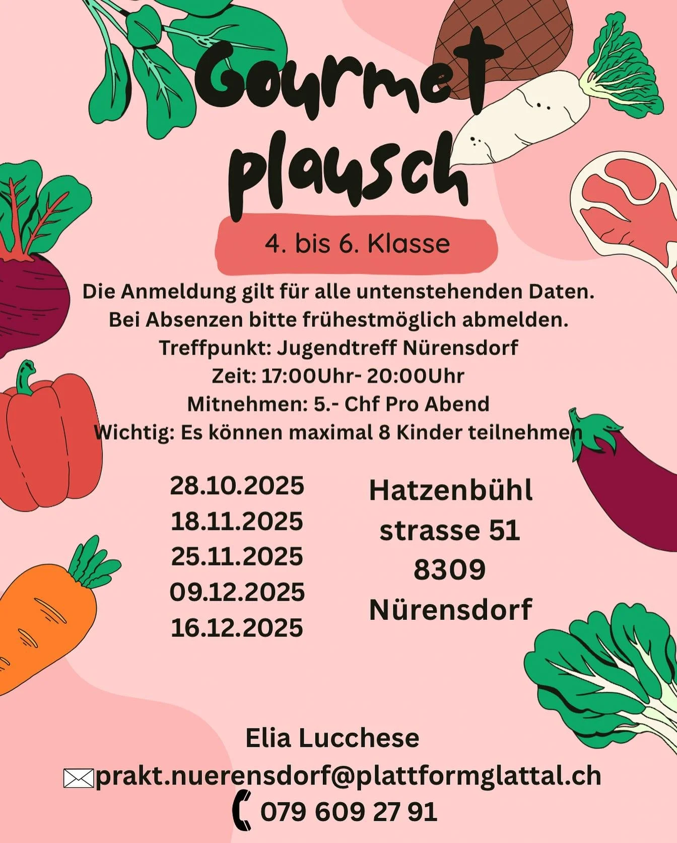 👨🏽&zwj;🍳👨🏻&zwj;🍳👨🏿&zwj;🍳👨🏾&zwj;🍳👩🏻&zwj;🍳👩🏾&zwj;🍳👩🏿&zwj;🍳 Ab n&auml;chster Woche f&auml;ngt der Gourmetplausch an!! Meldet euch doch an, via Website oder wir geben euch in der Jugi51 einen Flyer!✌️🥳