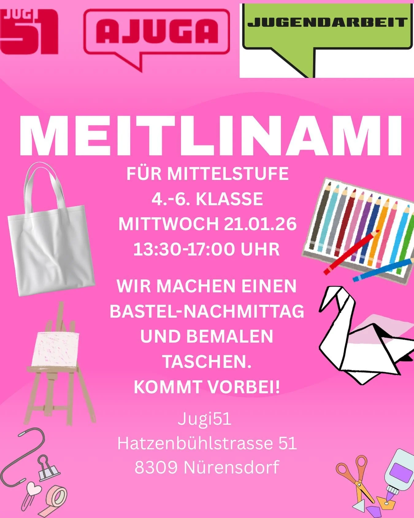 meitlinami am mittwuch! chum verbi!