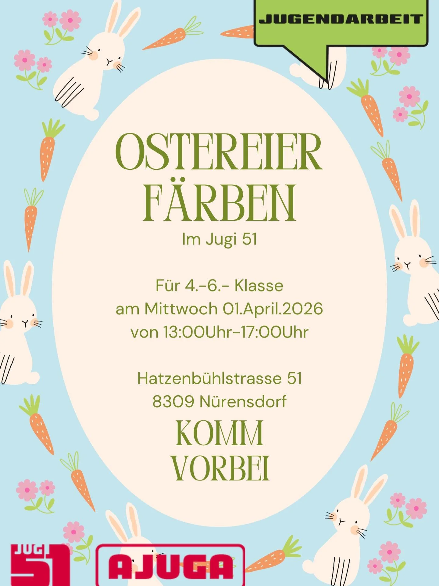 liebe kids, kommt vorbei 🐰🐣🪺