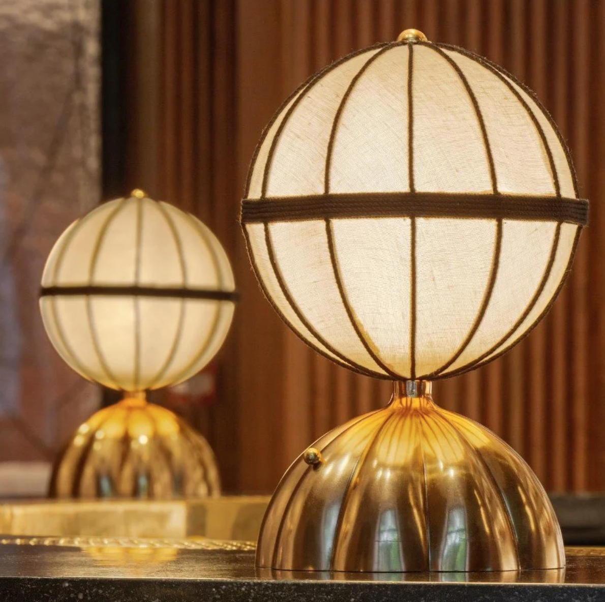 Bar lamps for the Berkeley bar &amp; terrace, London
