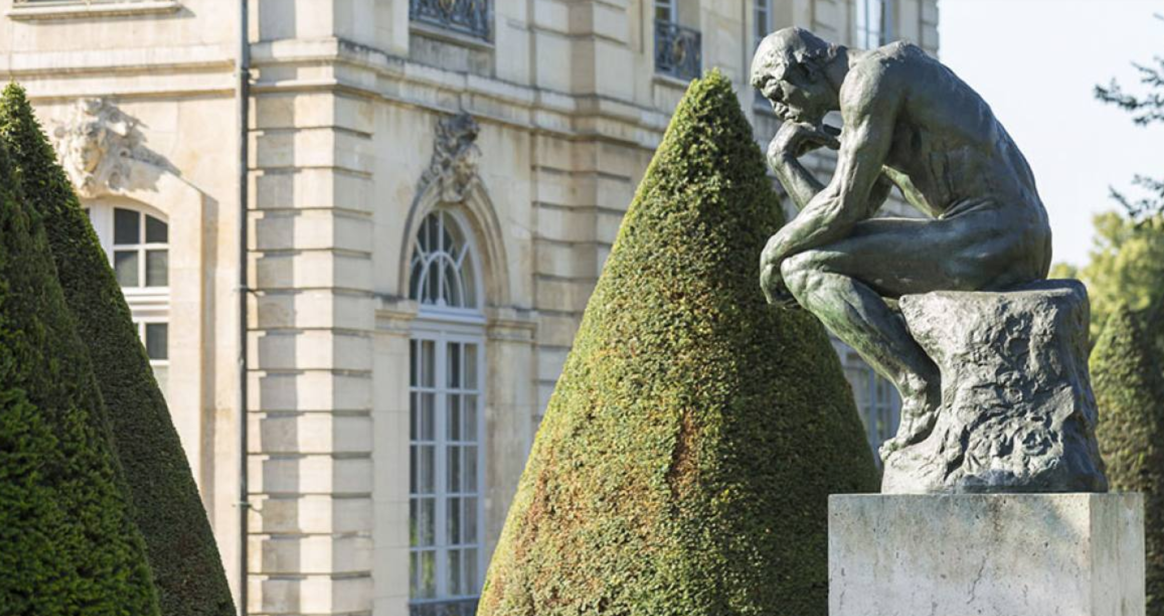 Rodin’s ‘The Thinker’ bronze statue, Auguste Rodin (1840 -1917)