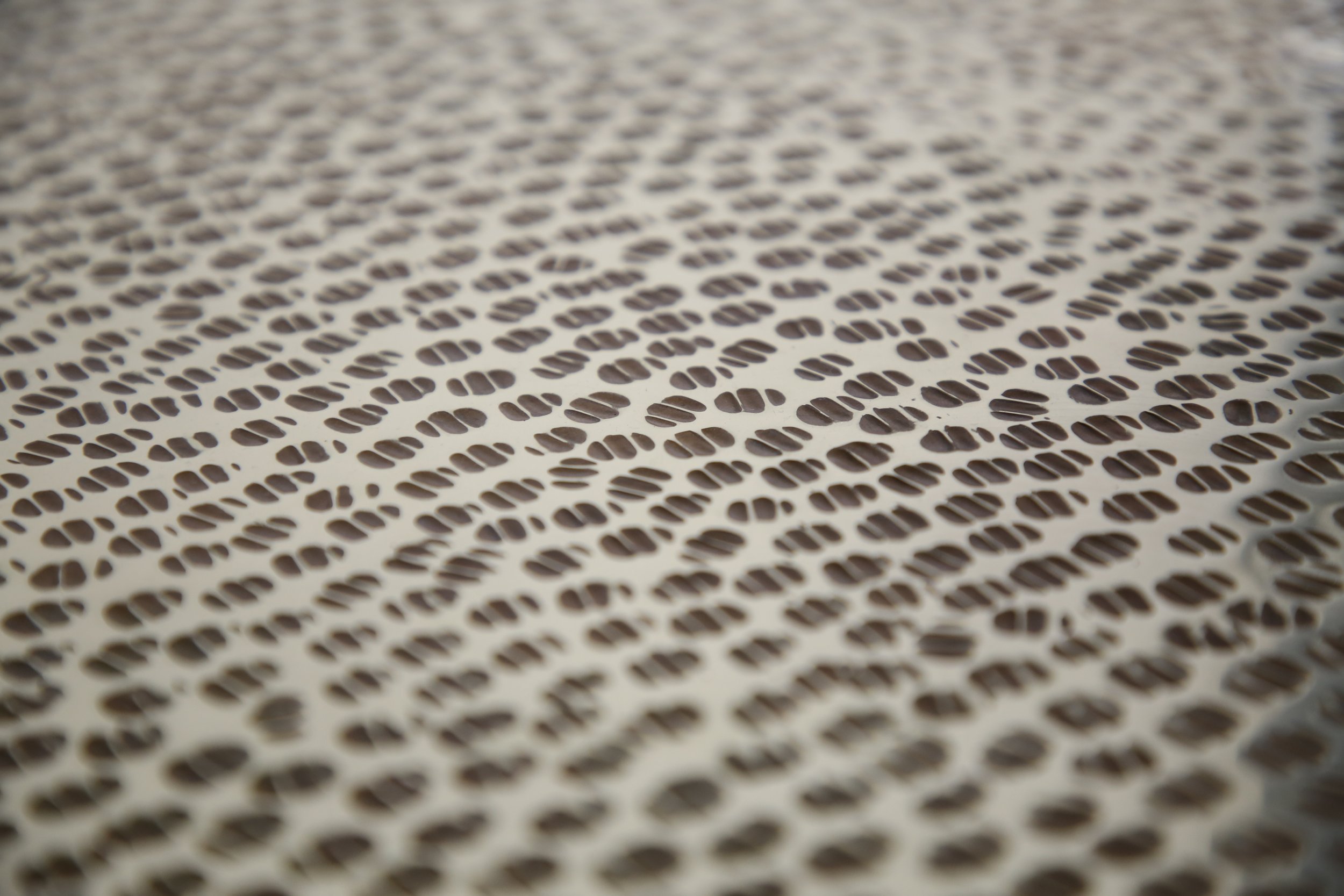 Brass textural finish