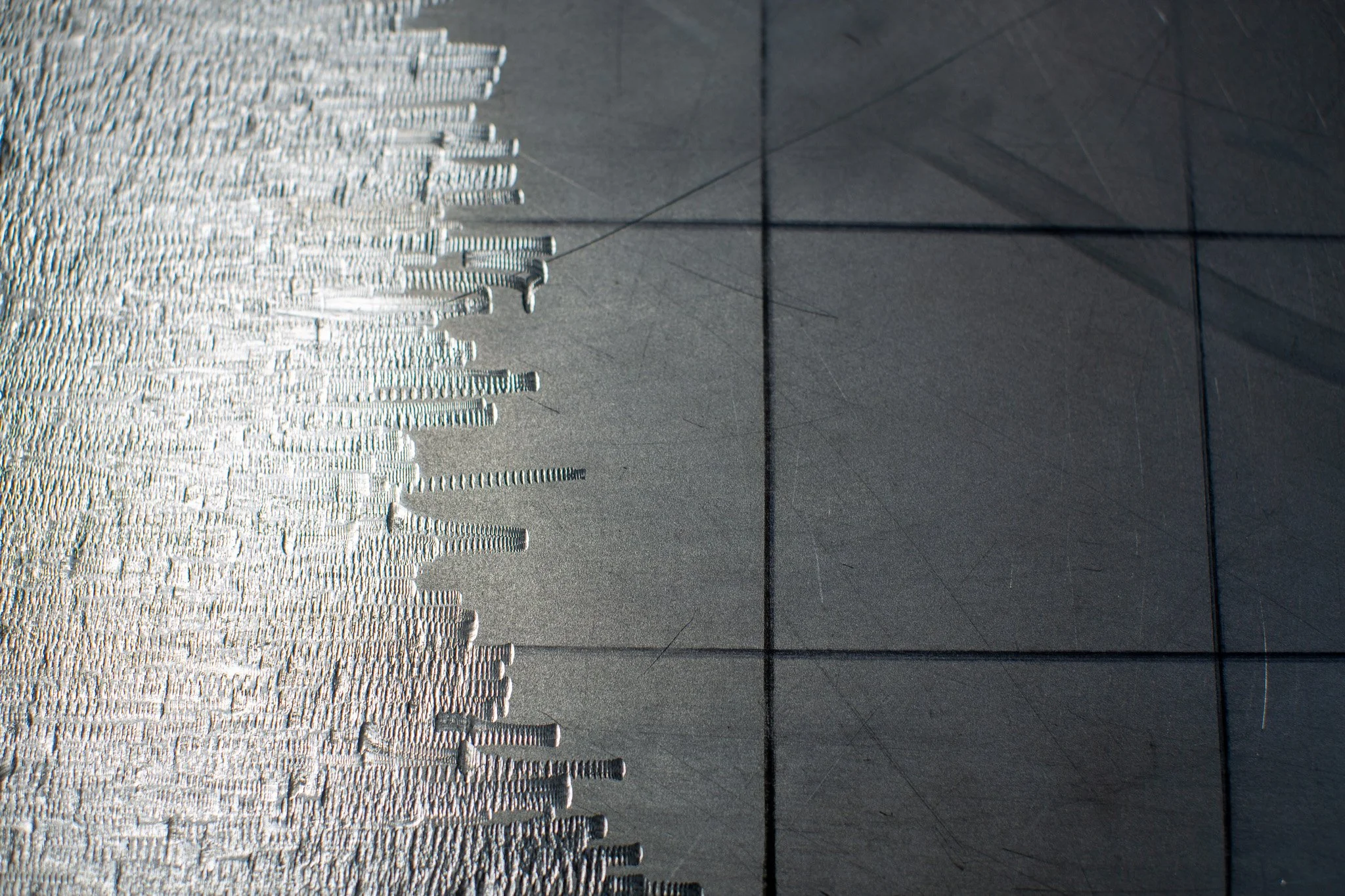 Textured metal