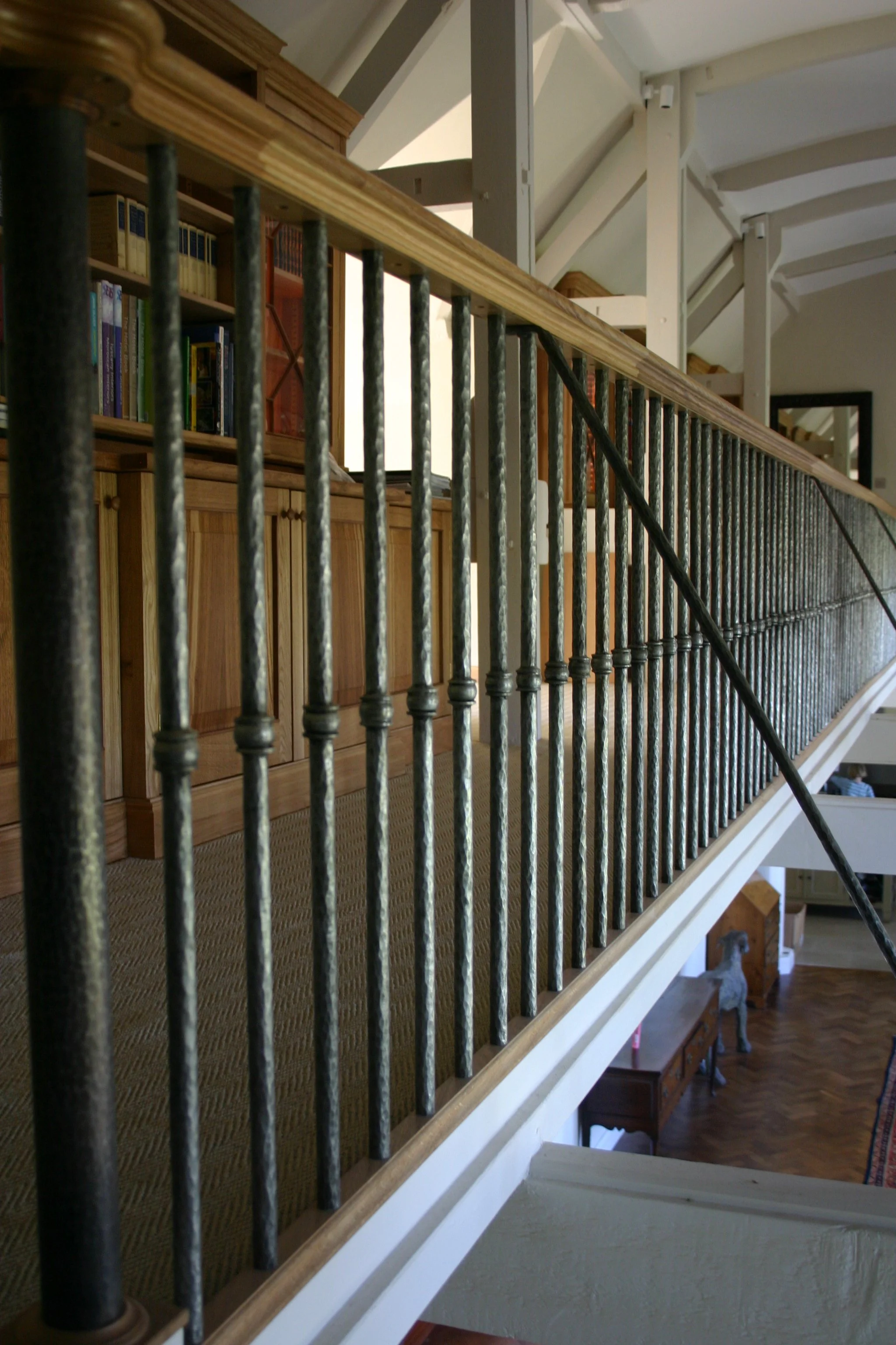 Brass ballustrade