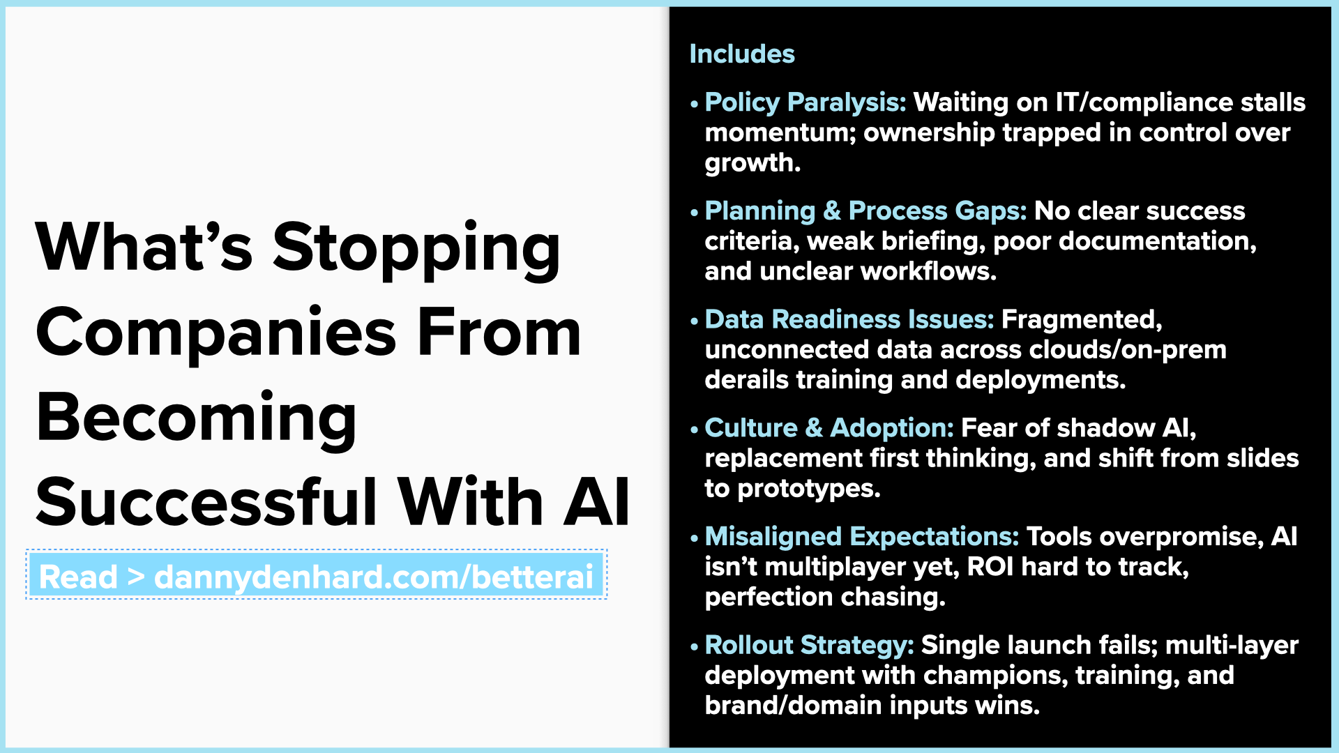 What’s Stopping Companies From Becoming Successful With AI