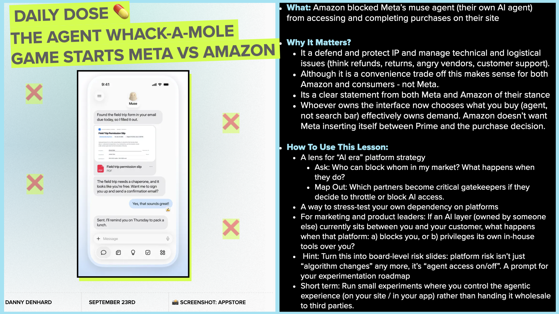 AMAZON blocking META Muse is smart move from Amazon, operational control is key