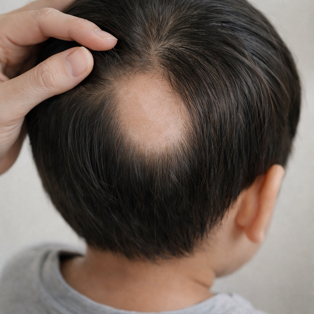 Hair loss in children: What triggers it? Causes parents should know…