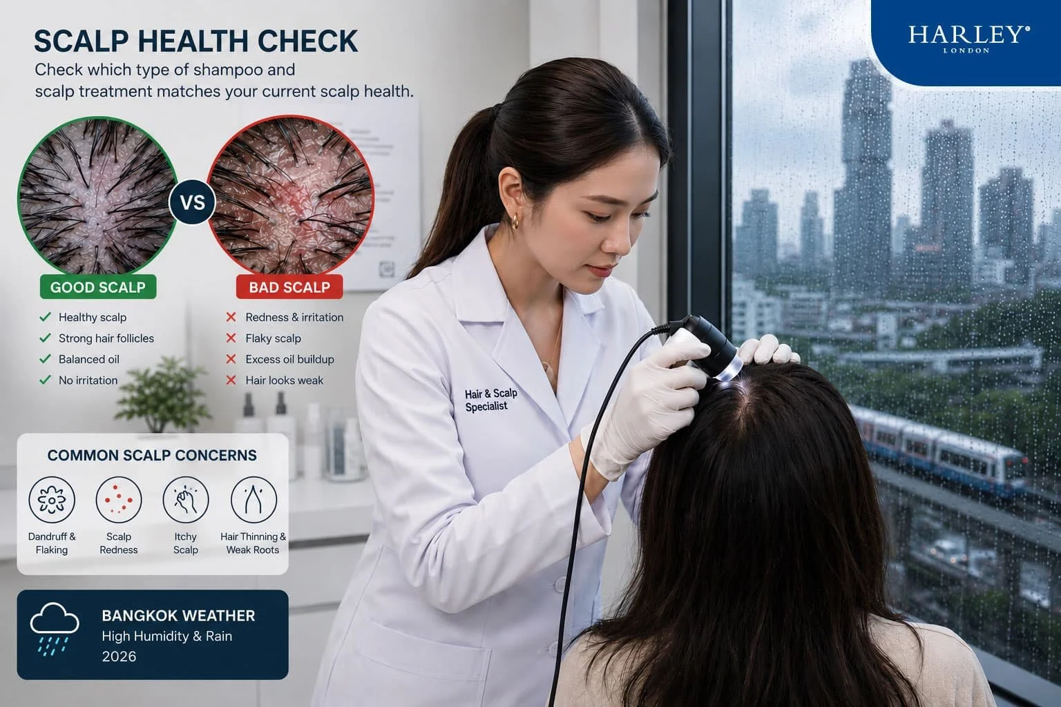 Surviving the Monsoon: How to Prevent Rainy Season Scalp Concerns (A Trichologist's Guide)