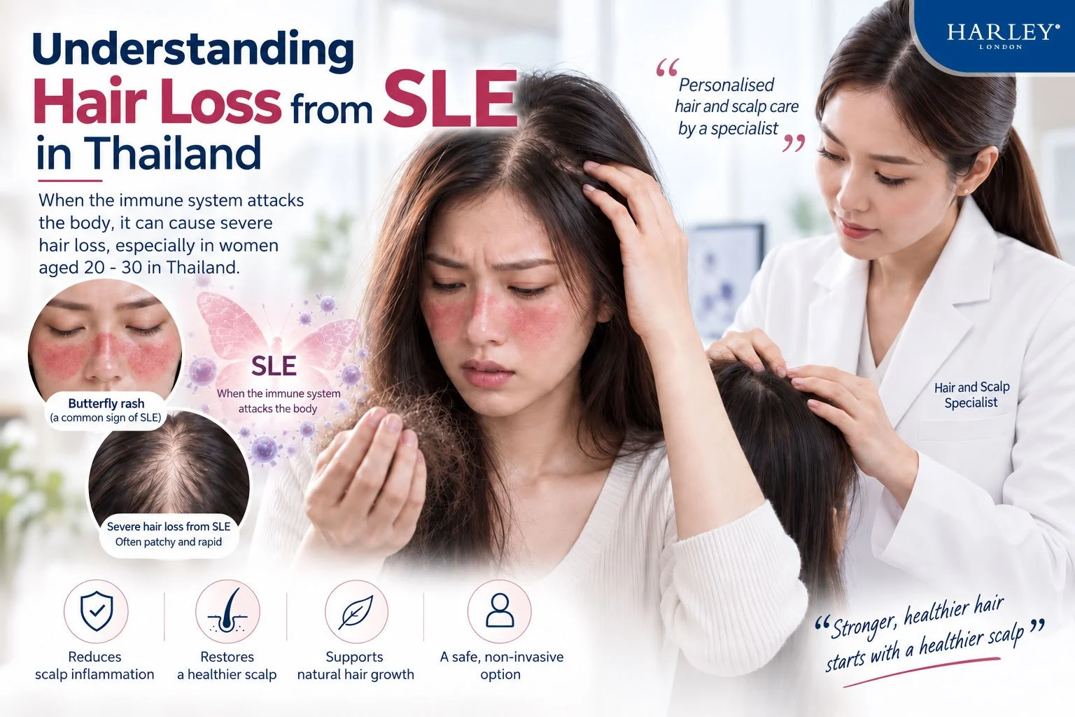 Understanding SLE: Why Young Thai Adults Face Autoimmune Hair Loss and How Trichology Restores Scalp Health