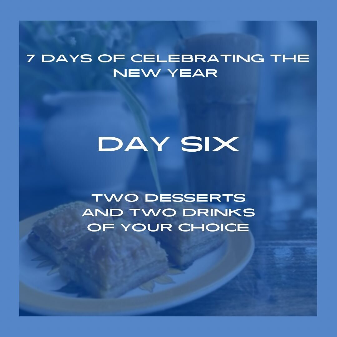 Giveaway day six! 

Today we&rsquo;re giving away TWO desserts and TWO drinks of your choice! 

To enter:

1. Ensure you're following The Greek
2. Give this post a like
3. Tag friends you'd share the prize with (more tags, more entries)
4. Share to y