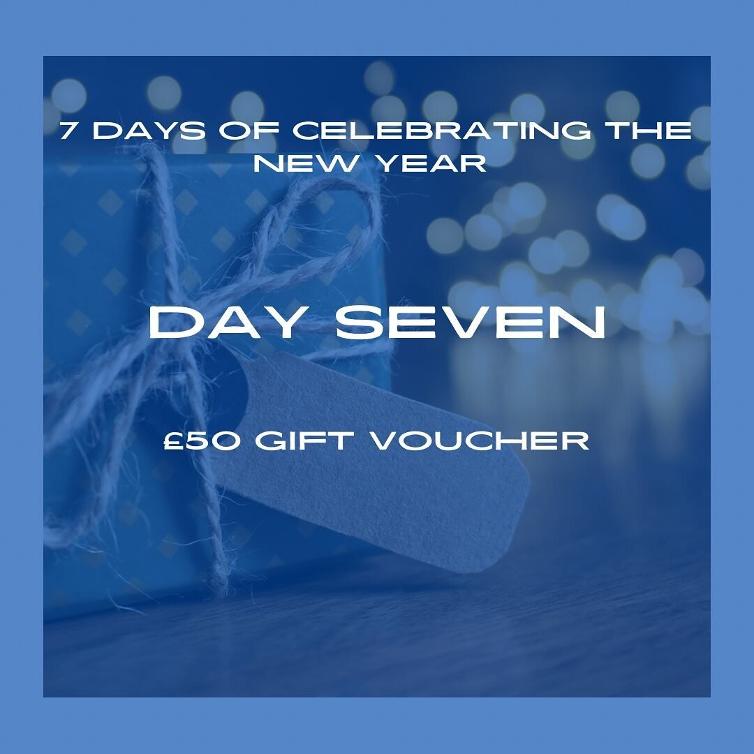 Giveaway day seven! 

Today we&rsquo;re giving away a &pound;50 gift voucher! 

Winner announced next Sunday 14th January 🥳 

To enter:

1. Ensure you're following The Greek
2. Give this post a like
3. Tag friends you'd share the prize with (more ta