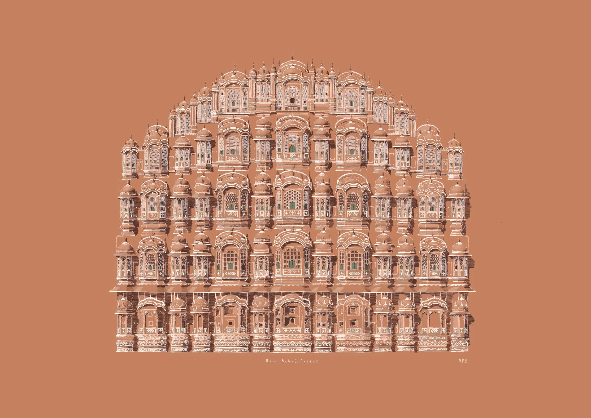Hawa Mahal, The Palace of Winds, Jaipur